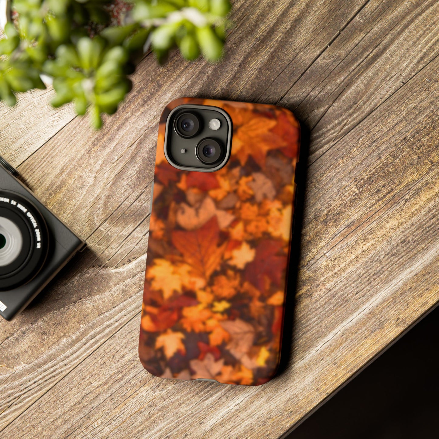 Blurred Autumn - Tough Cases iPhone Samsung Google Pixel - MahaCase
