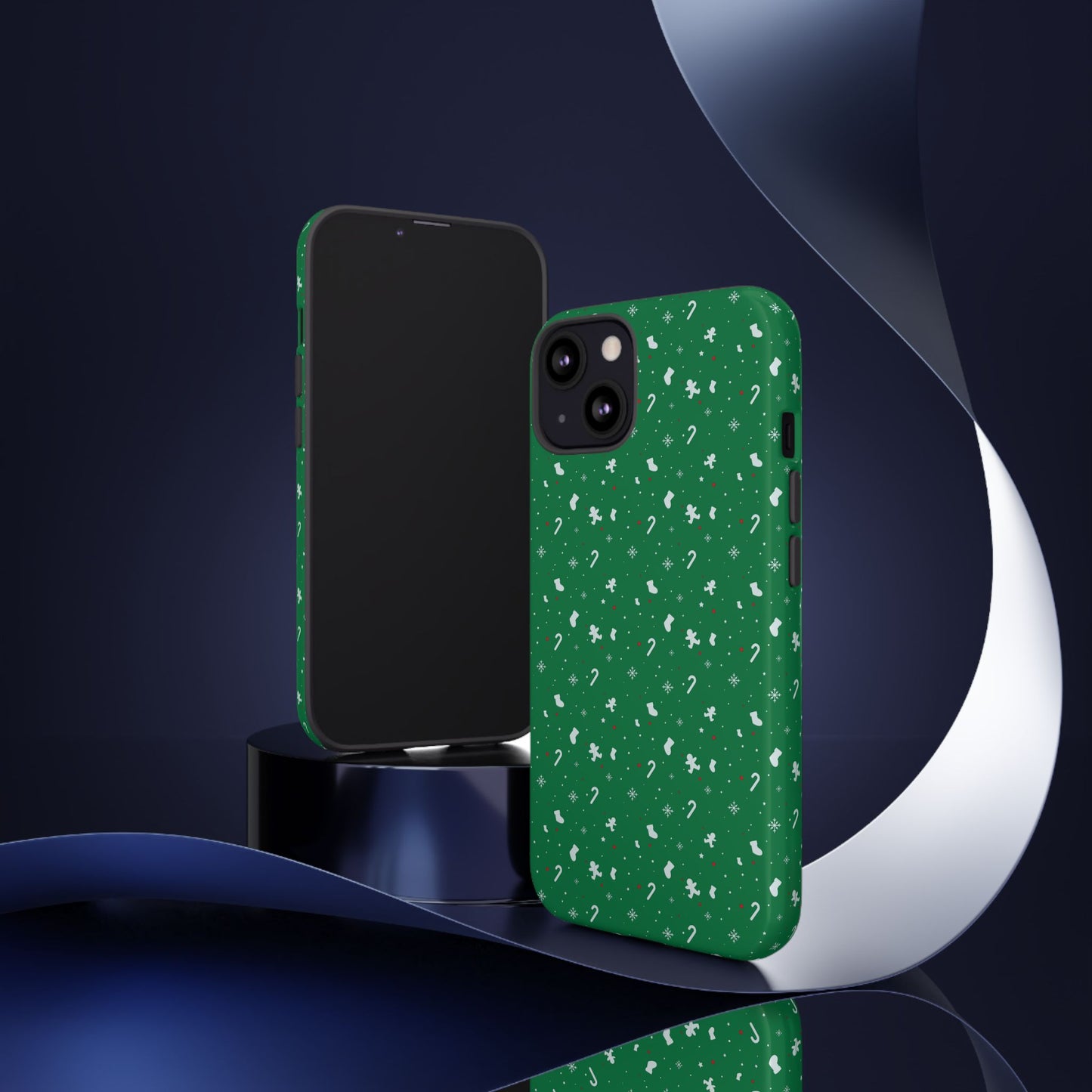 Candy Cane Blizzard #24 - Tough Cases iPhone Samsung Google Pixel - MahaCase