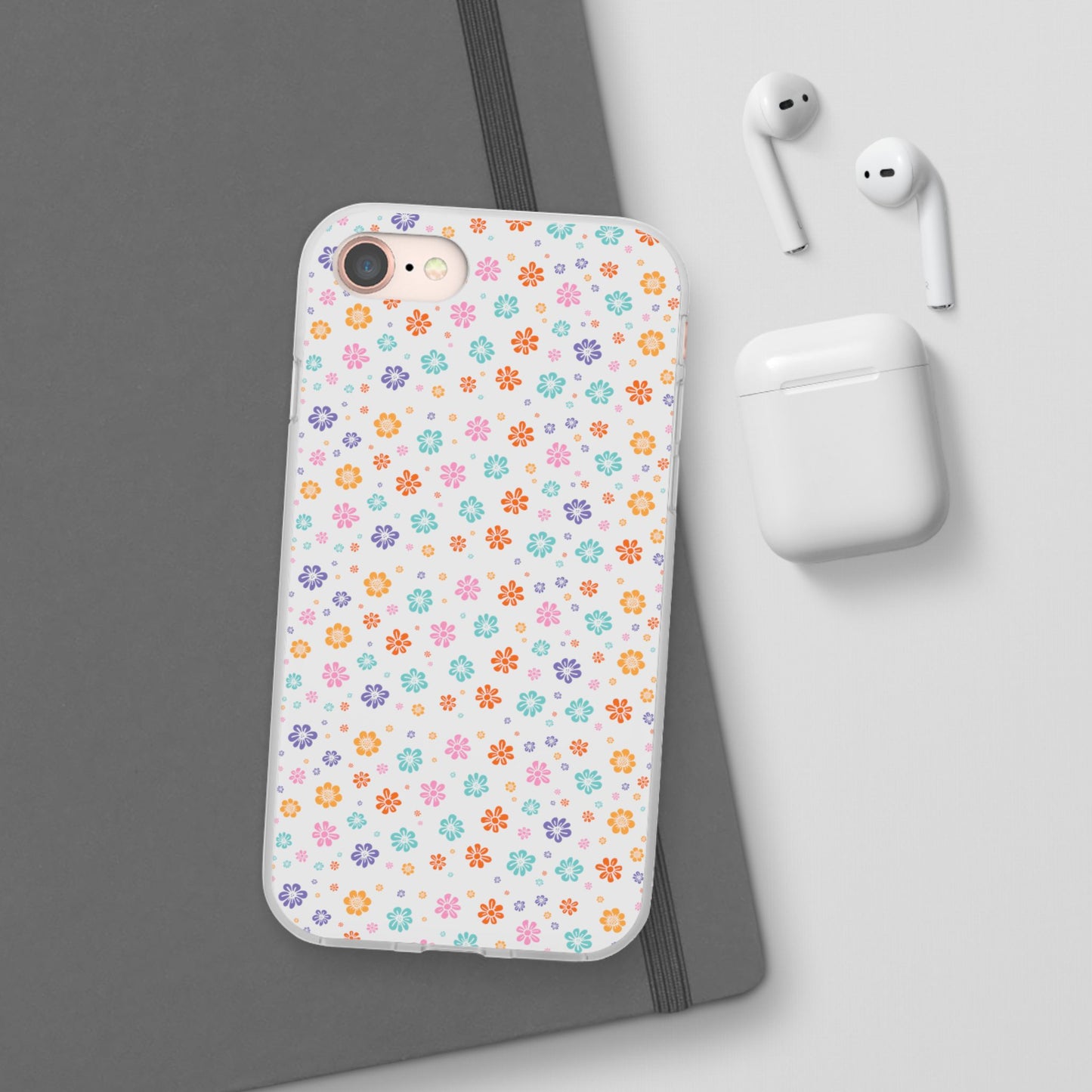 Colorful Spring Floral Flexi Case - Stylish Phone Protection - iPhone Samsung with Gift Packaging - MahaCase