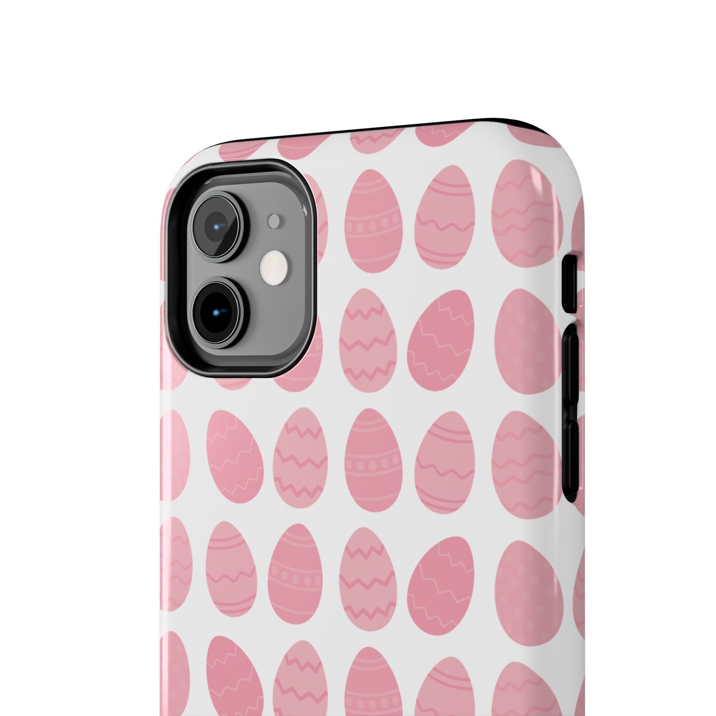Pink Easter Egg Tough Phone Cases - Durable Protection for Spring Celebrations iPhone Samsung Galaxy - MahaCase
