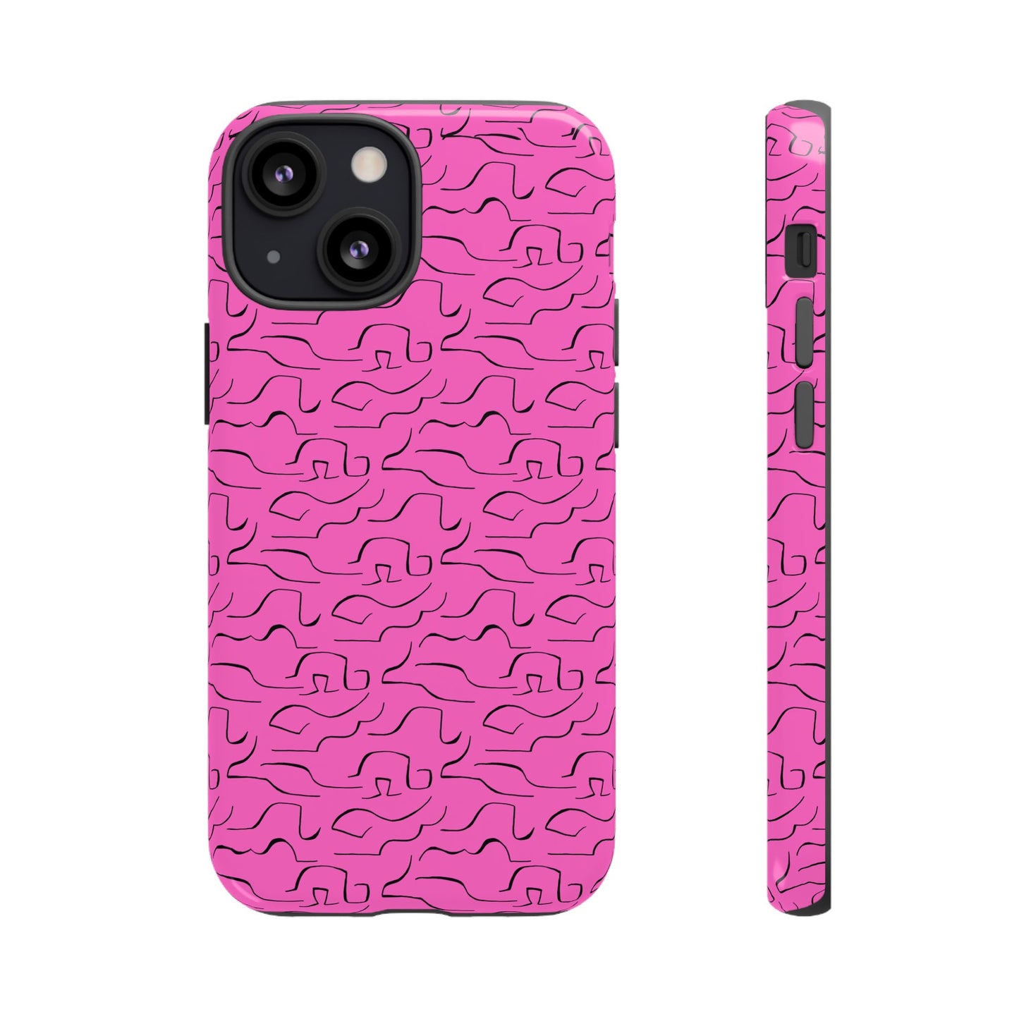 Pink Pattern #33 Tough Cases - MahaCase