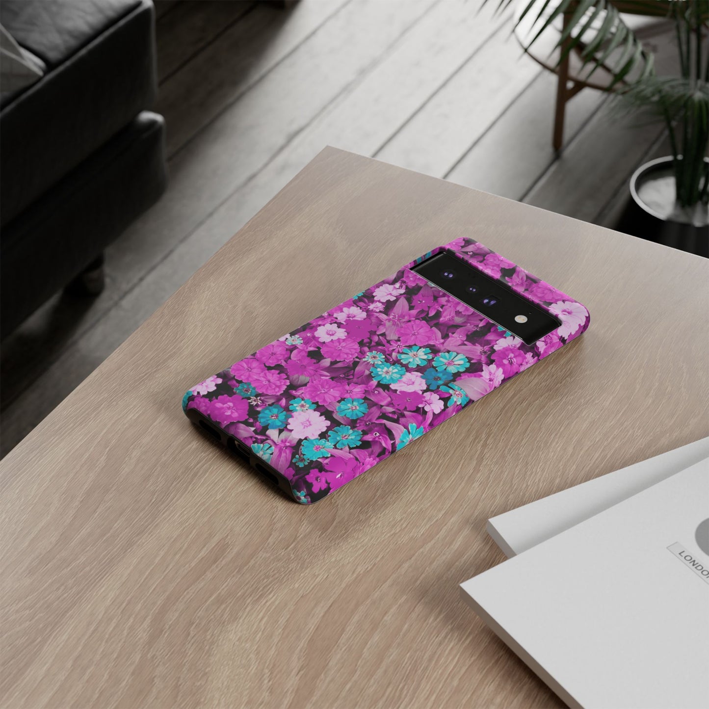 Lucid Flowers #22-Tough Cases iPhone Samsung Google Pixel - MahaCase