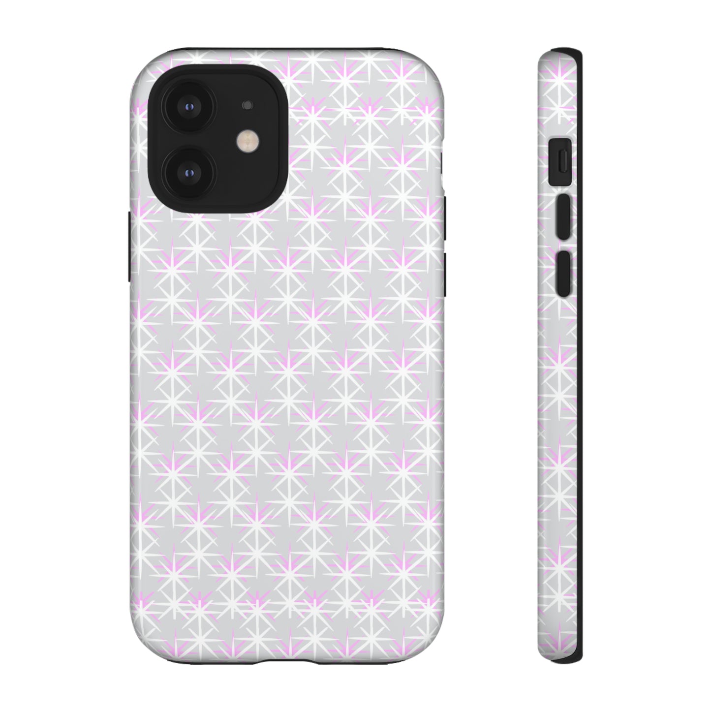 Grey Skies, Pink Stars-Tough Cases - MahaCase