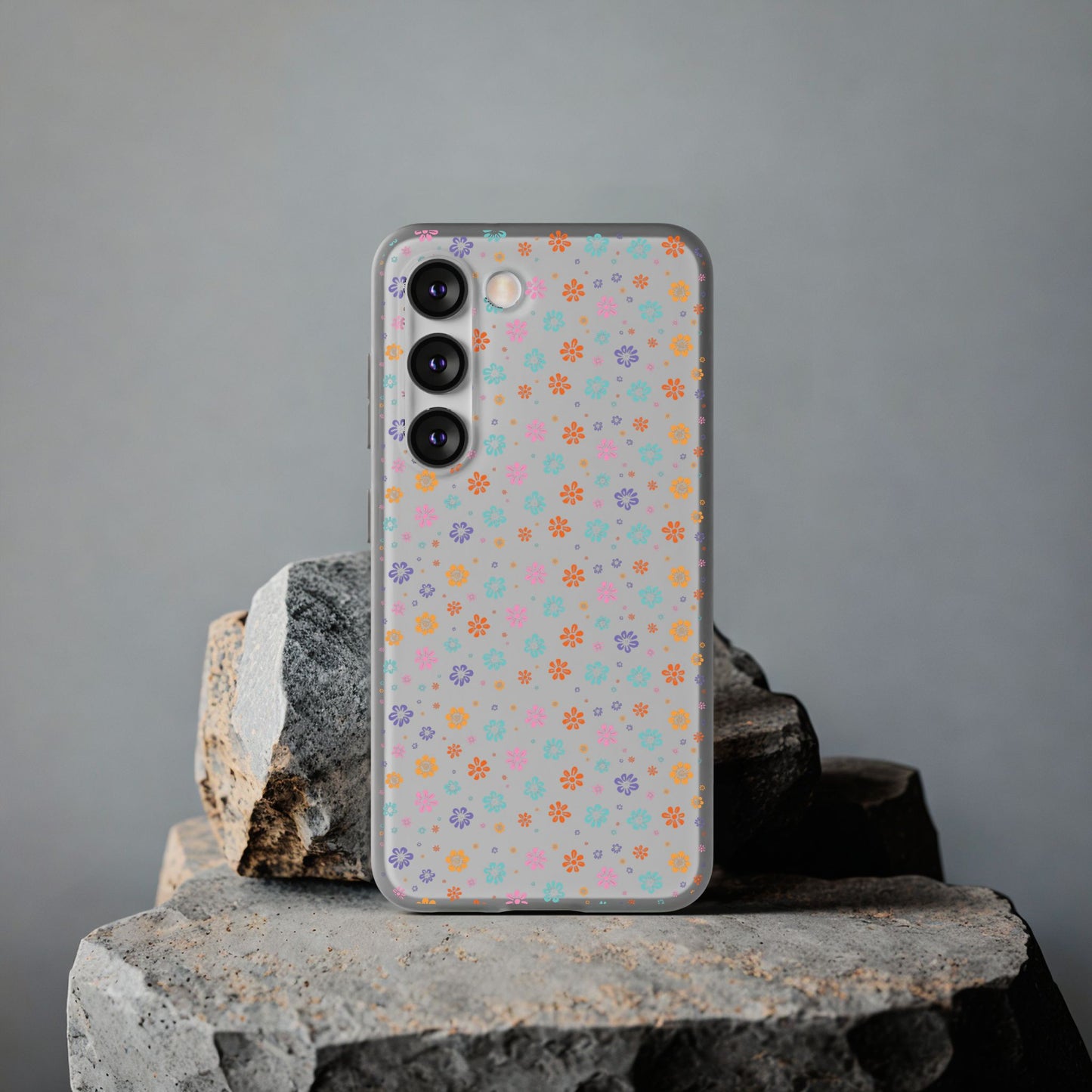 Colorful Spring Floral Flexi Case - Stylish Phone Protection - iPhone Samsung with Gift Packaging - MahaCase