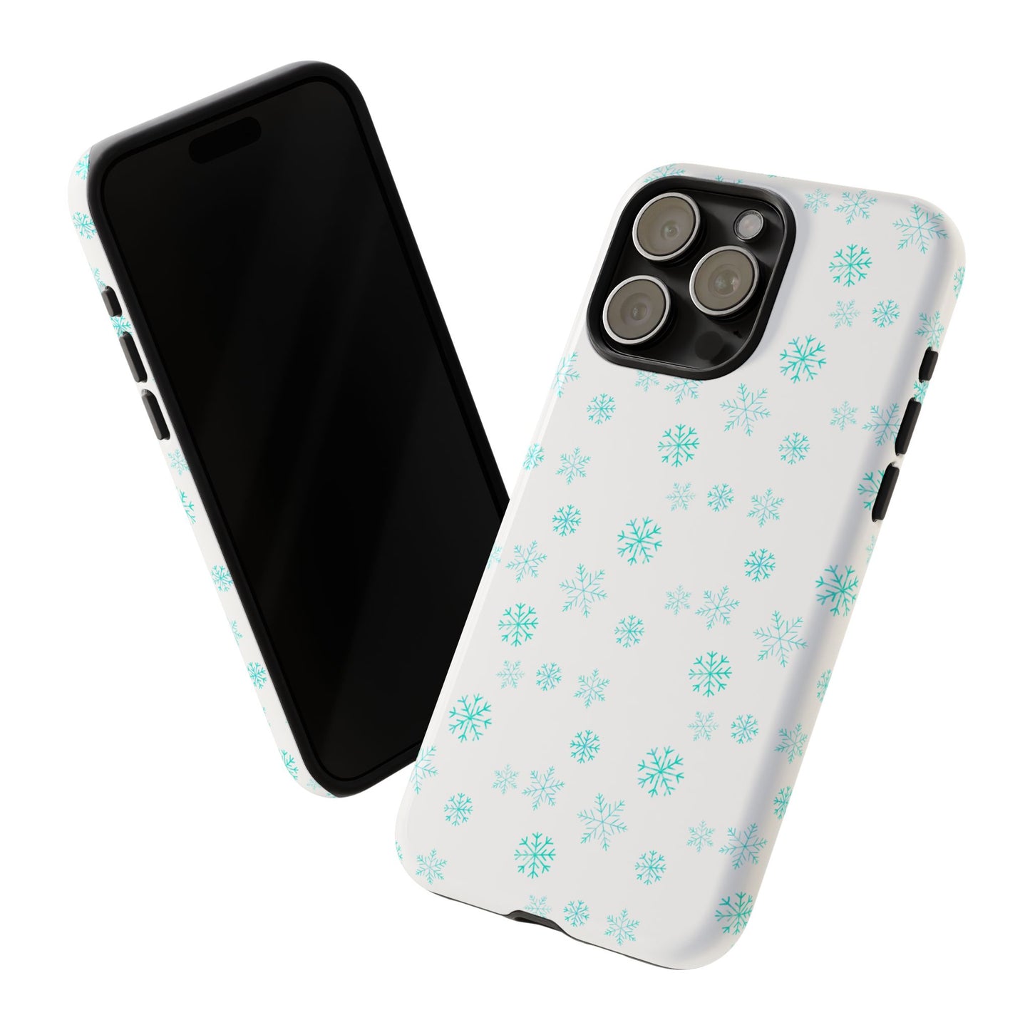 Snowy Blue #12 - Tough Cases iPhone Samsung Google Pixel - MahaCase