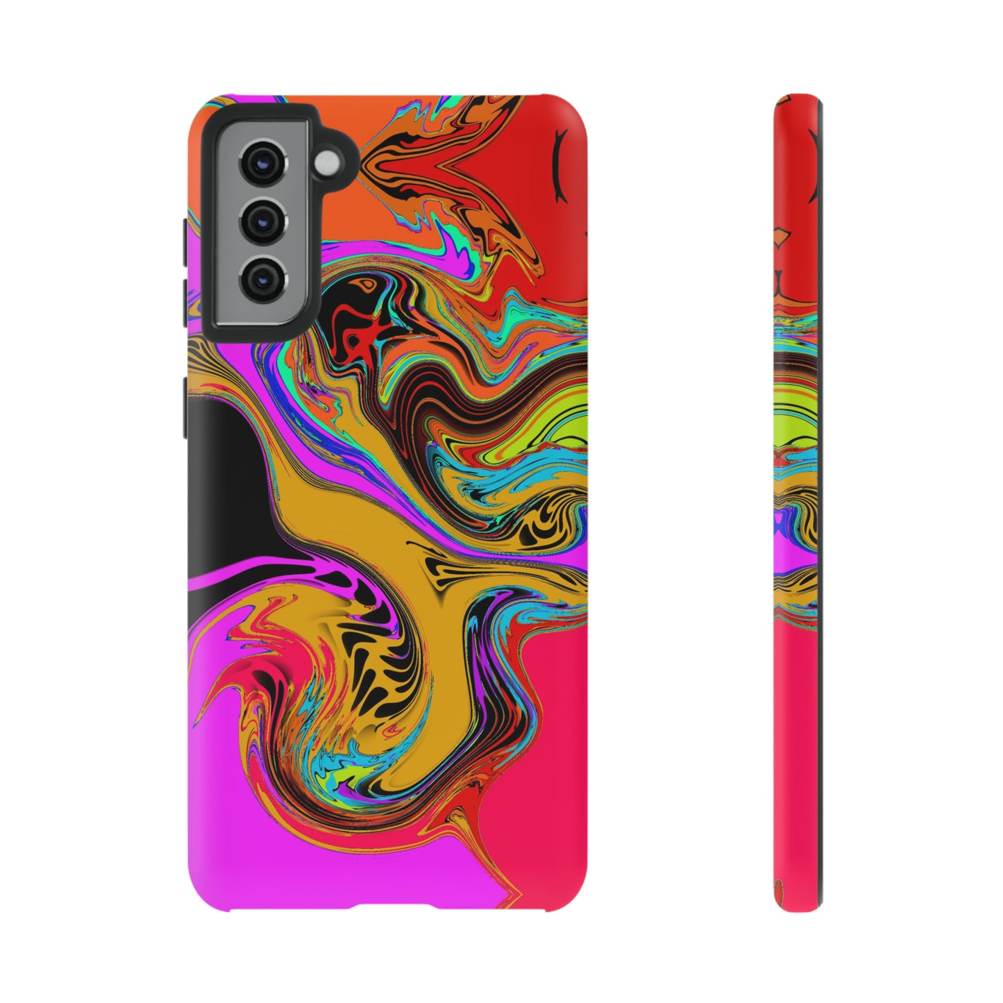 Color Swirl #23-Tough Cases - MahaCase