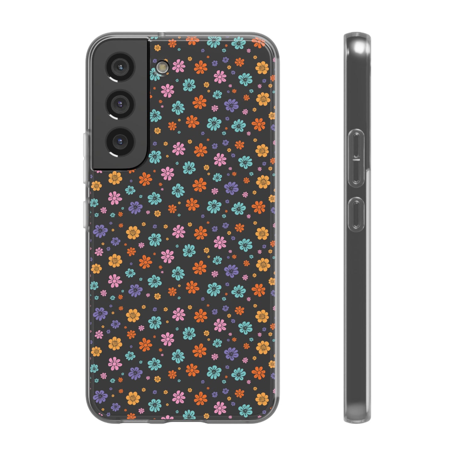 Colorful Spring Floral Flexi Case - Stylish Phone Protection - iPhone Samsung with Gift Packaging - MahaCase