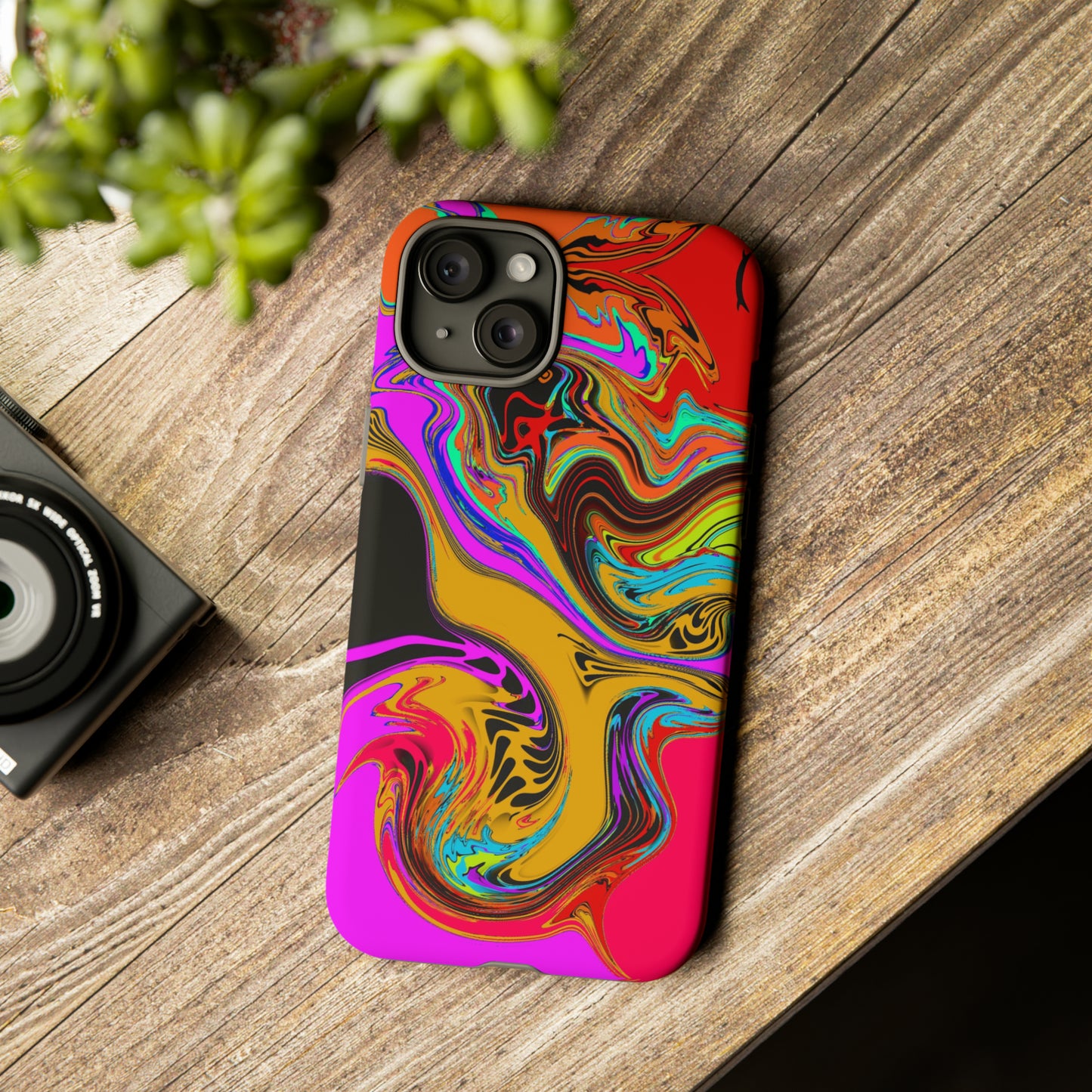 Color Swirl #23-Tough Cases - MahaCase