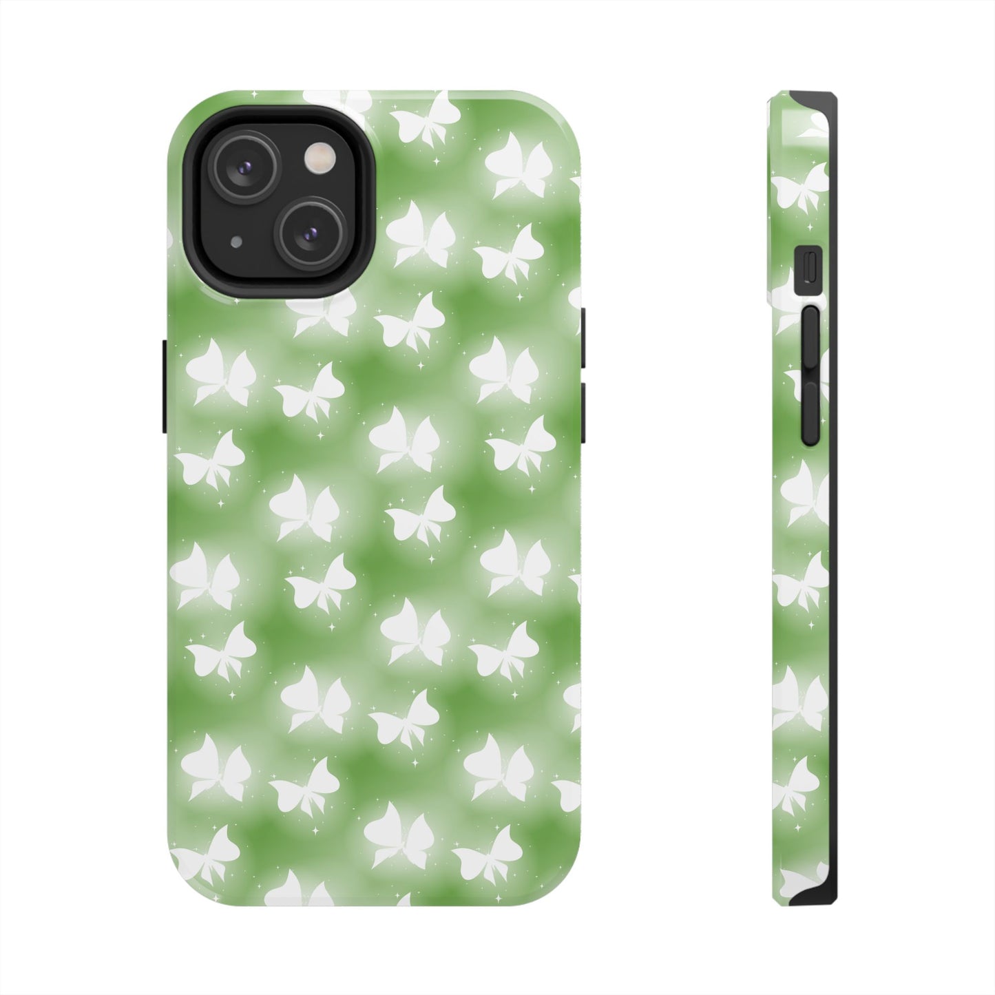 Nature-Inspired Tough Phone Case with Butterfly Design iPhone Samsung Galaxy - MahaCase