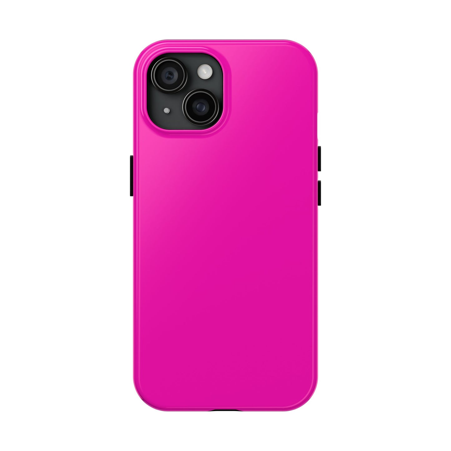 Simple Hot Pink-Tough Phone Cases - MahaCase