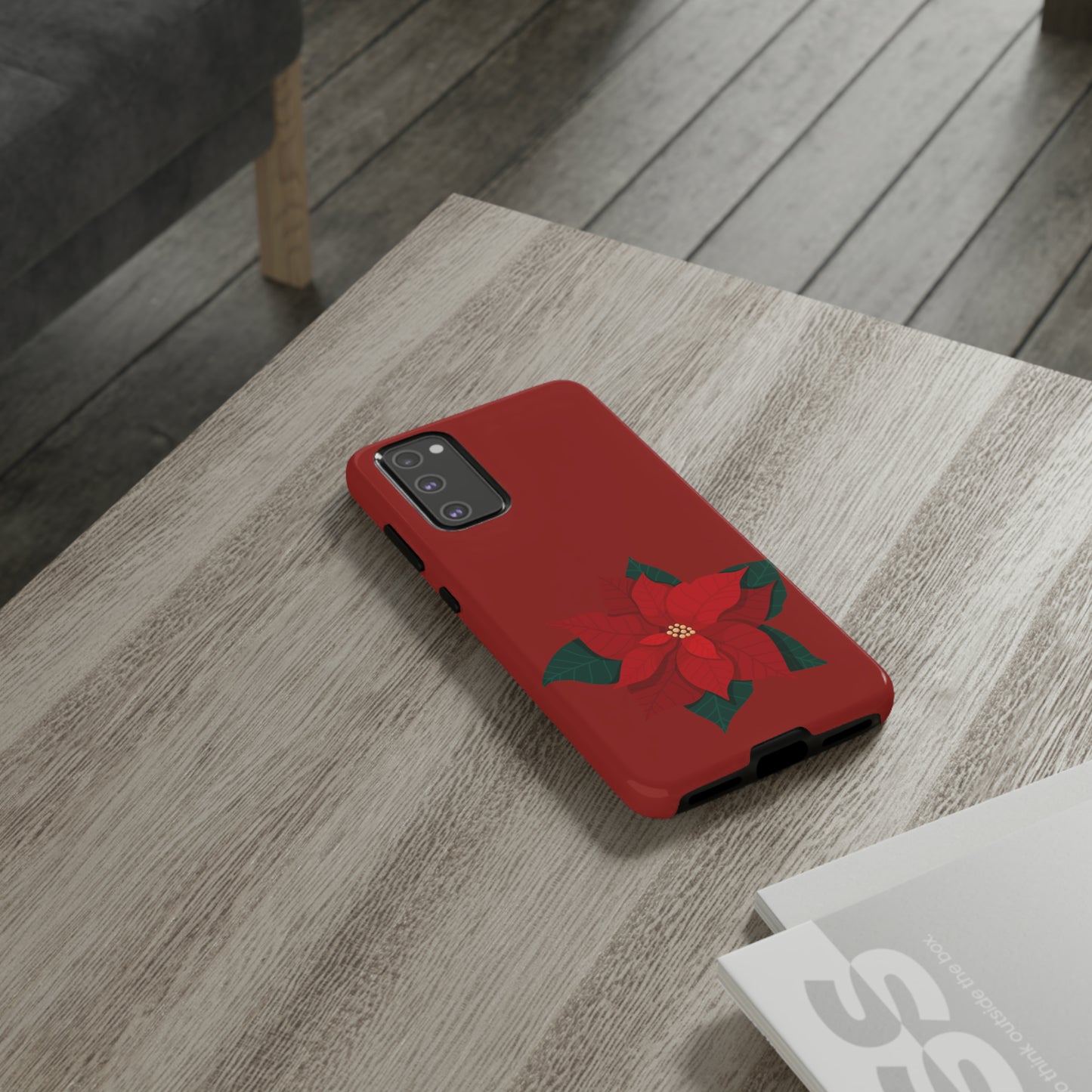 Poinsettia Charm #12-Tough Cases - MahaCase