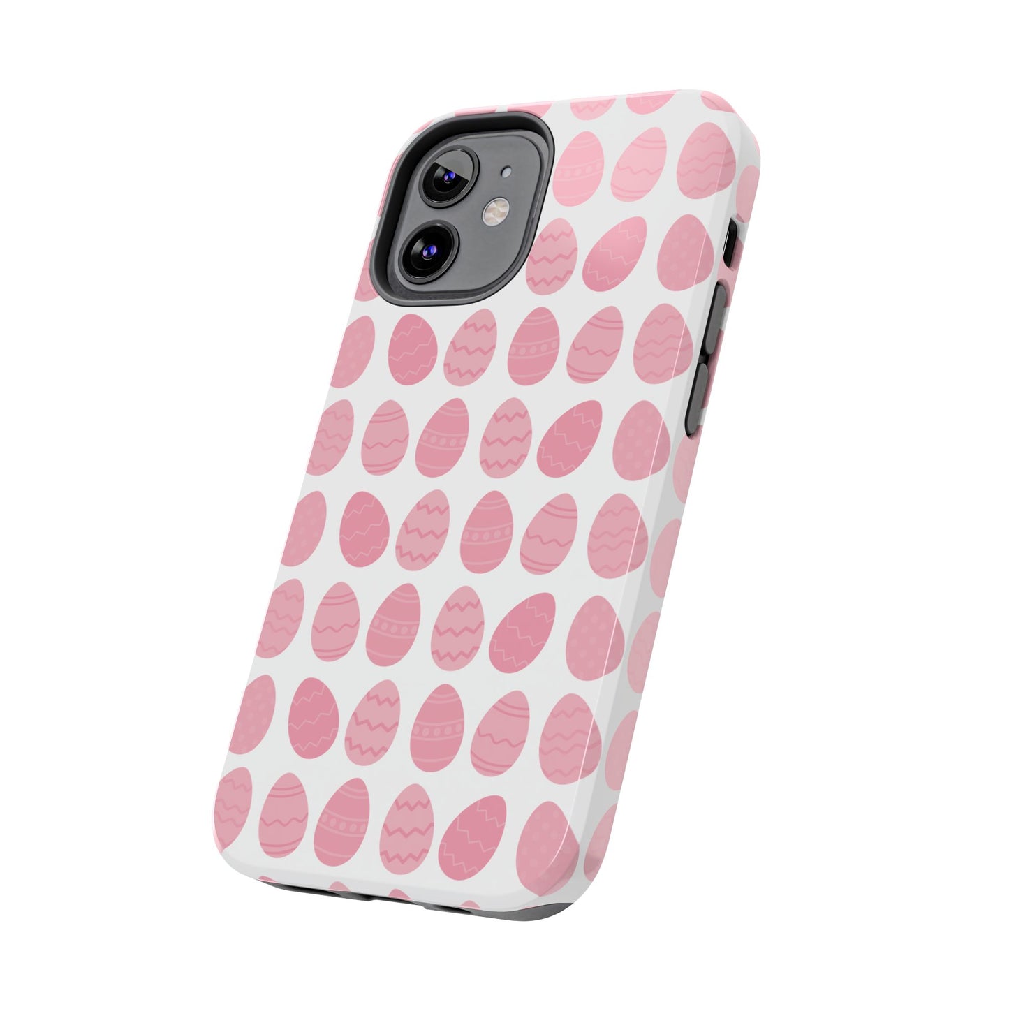 Pink Easter Egg Tough Phone Cases - Durable Protection for Spring Celebrations iPhone Samsung Galaxy - MahaCase
