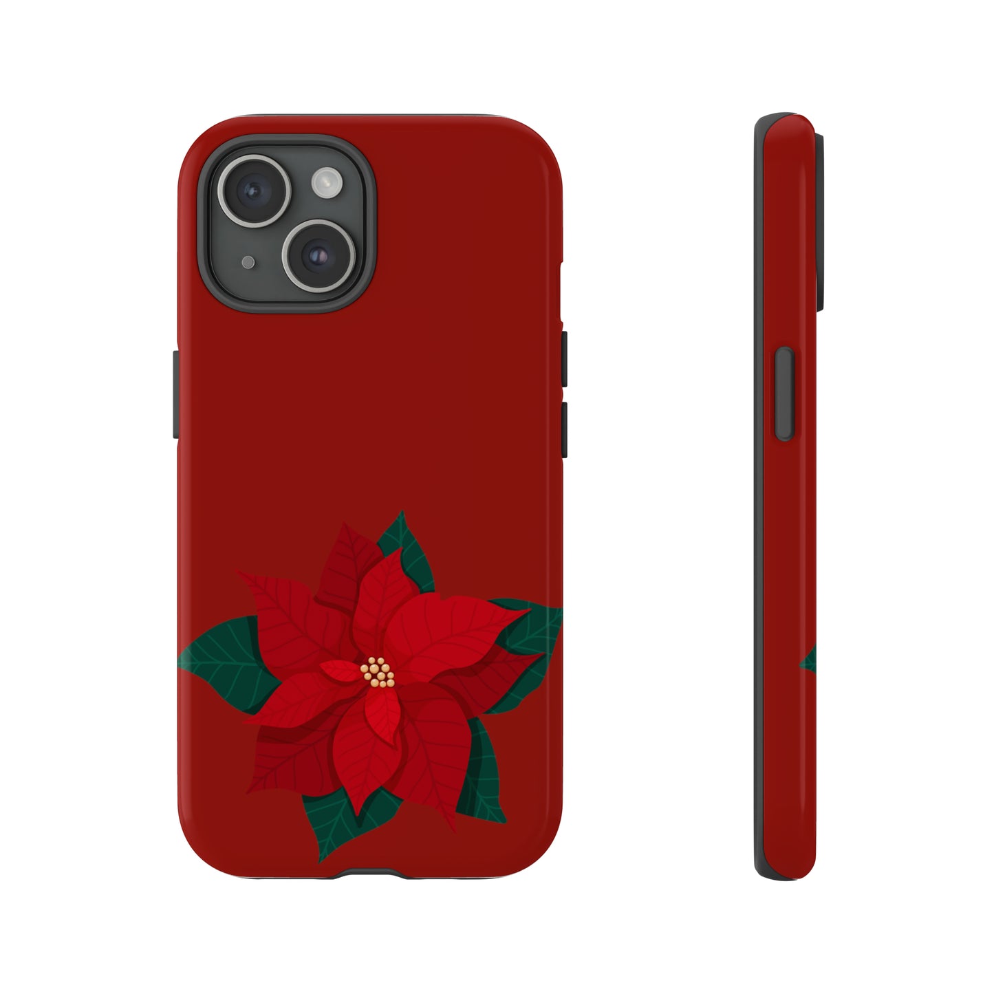 Poinsettia Charm #12-Tough Cases - MahaCase