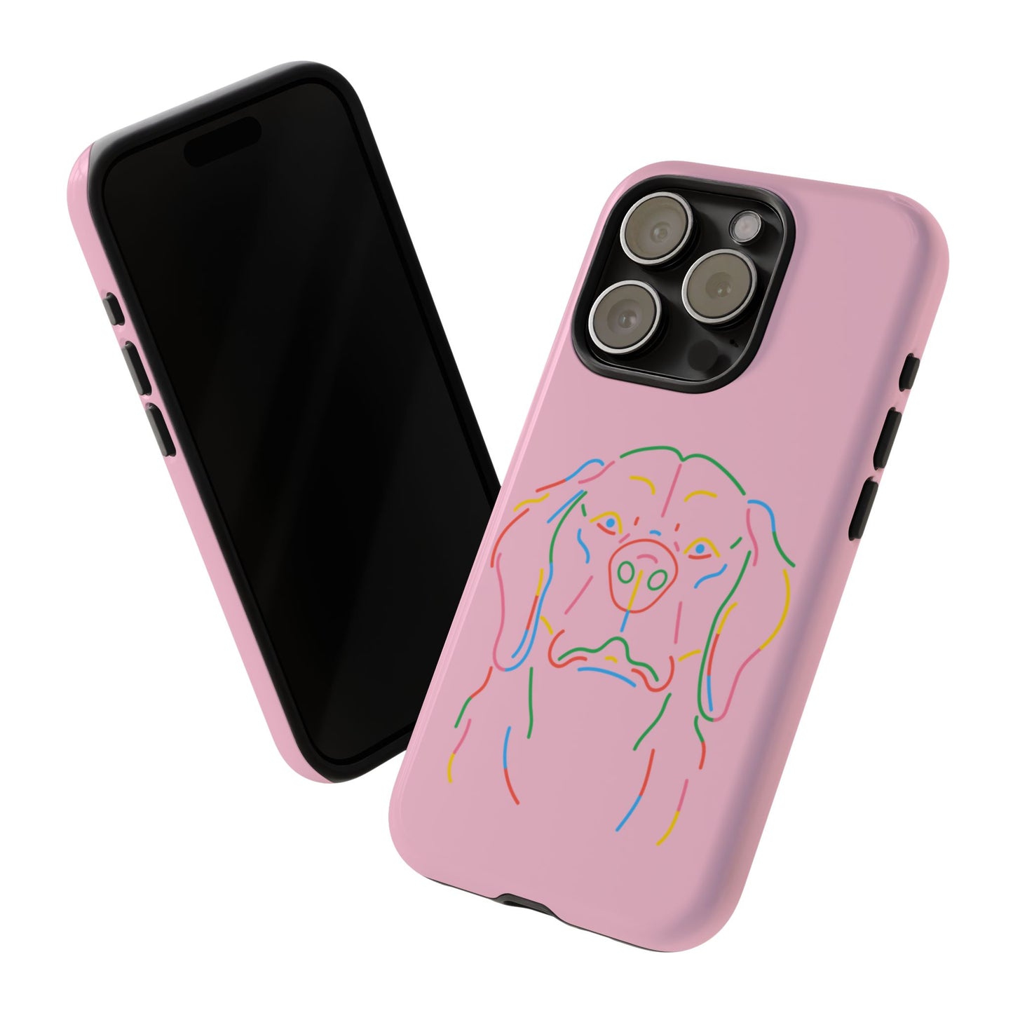 Pop Art Pup #24-Tough Cases iPhone Samsung Google Pixel - MahaCase