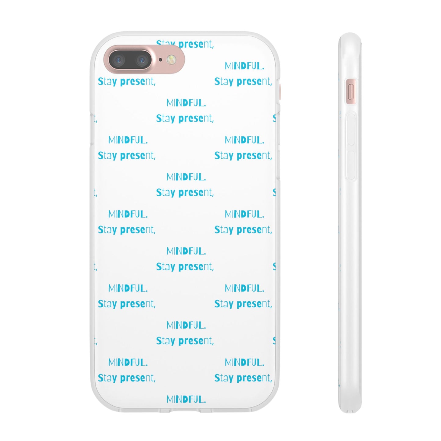 Stay Present Mindful #12 Flexi Cases iPhone Samsung Gift Packaging - MahaCase