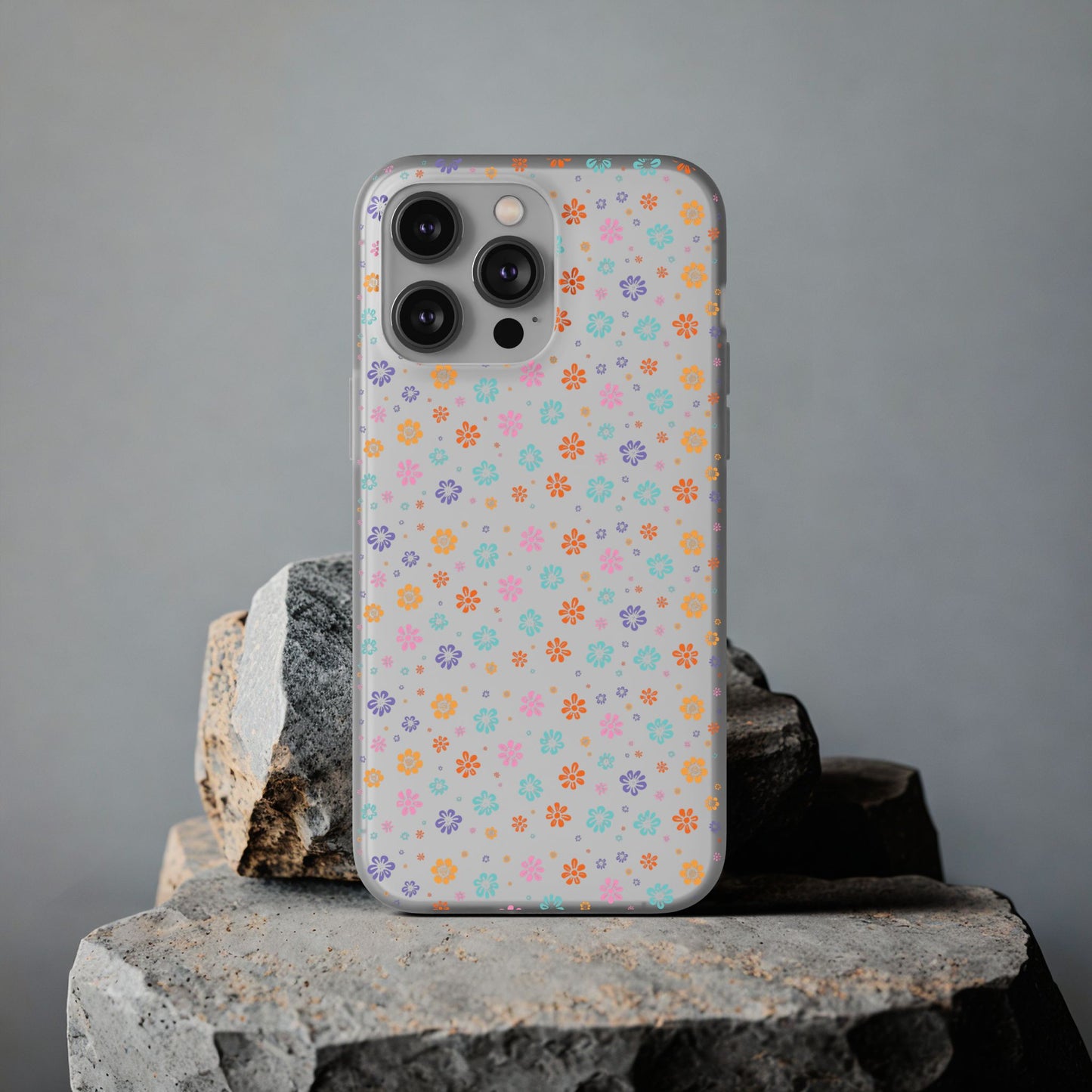 Colorful Spring Floral Flexi Case - Stylish Phone Protection - iPhone Samsung with Gift Packaging - MahaCase