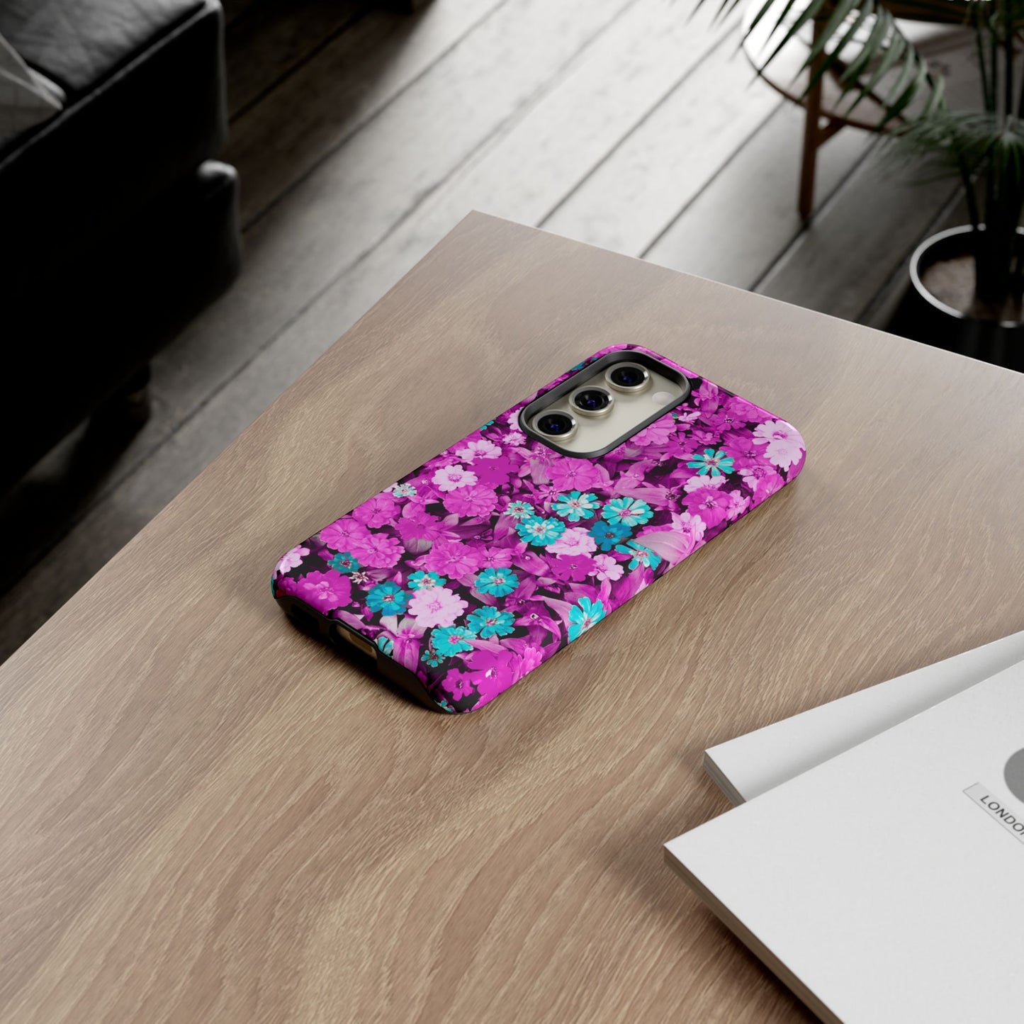 Lucid Flowers #22-Tough Cases iPhone Samsung Google Pixel - MahaCase