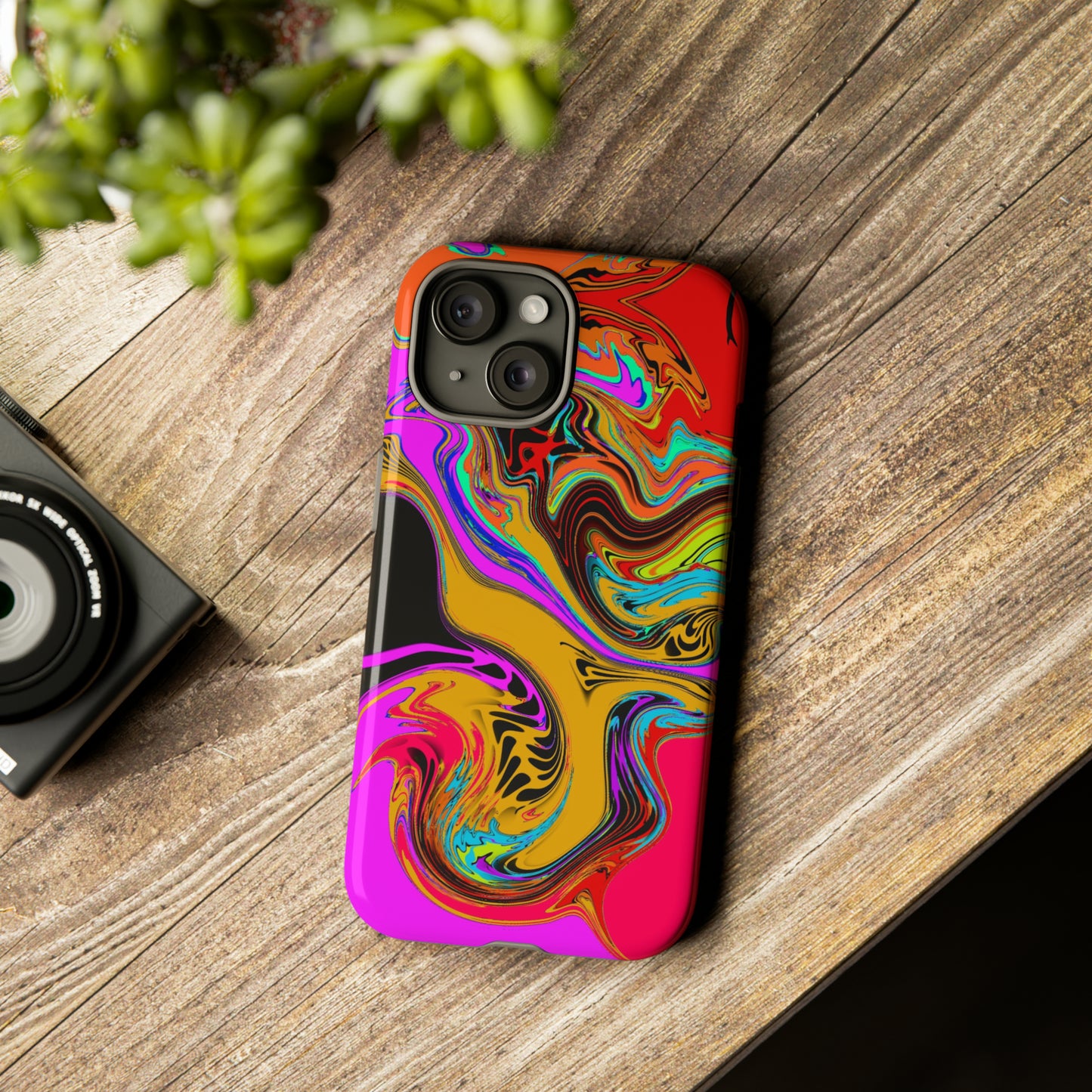 Color Swirl #23-Tough Cases - MahaCase