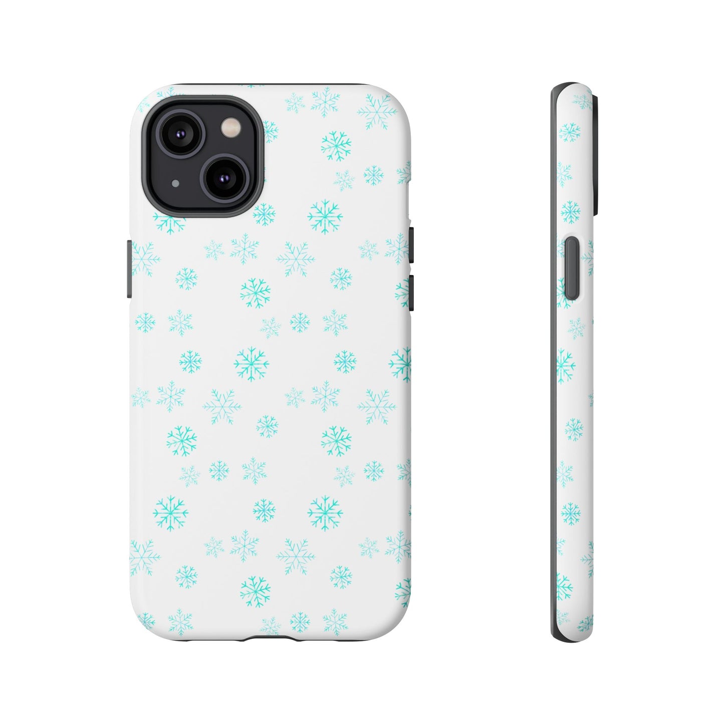 Snowy Blue #12 - Tough Cases iPhone Samsung Google Pixel - MahaCase