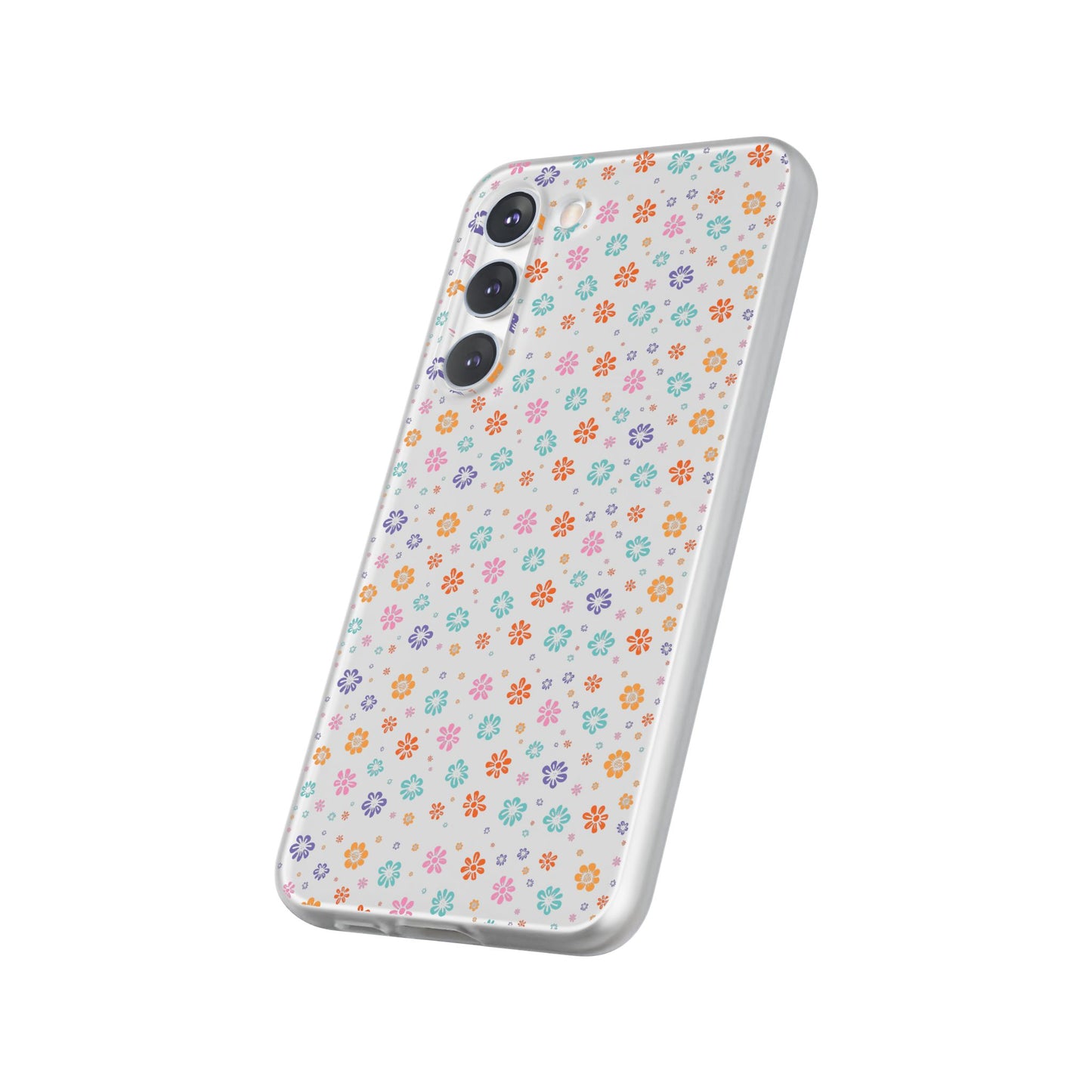Colorful Spring Floral Flexi Case - Stylish Phone Protection - iPhone Samsung with Gift Packaging - MahaCase