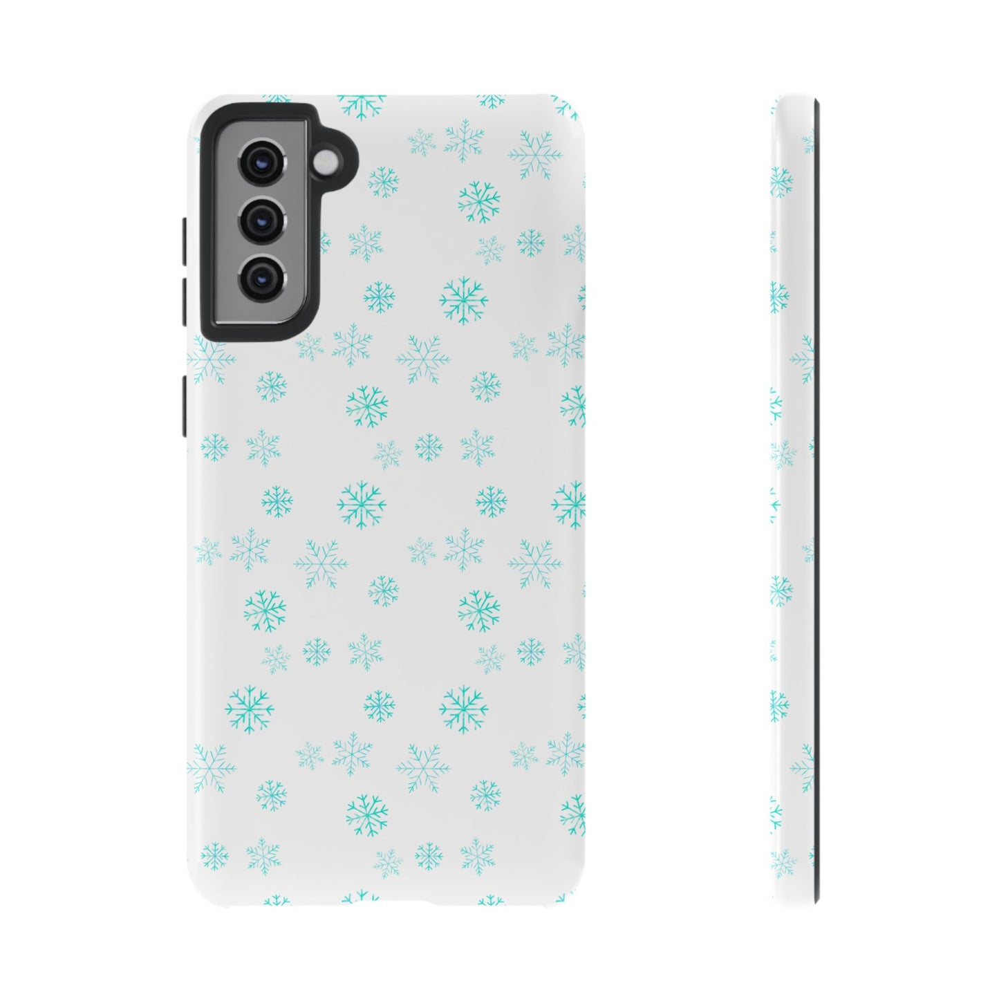 Snowy Blue #12 - Tough Cases iPhone Samsung Google Pixel - MahaCase