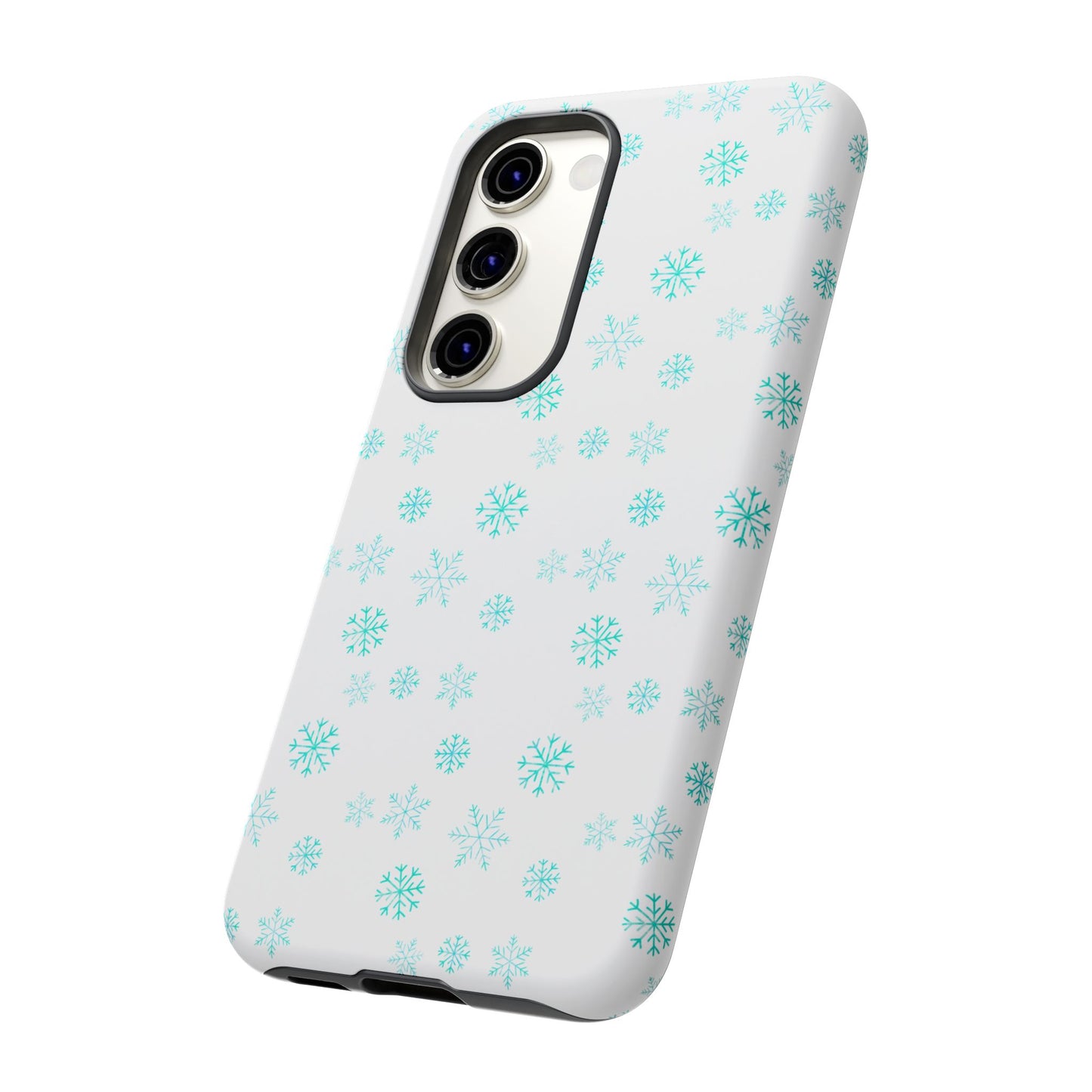 Snowy Blue #12 - Tough Cases iPhone Samsung Google Pixel - MahaCase
