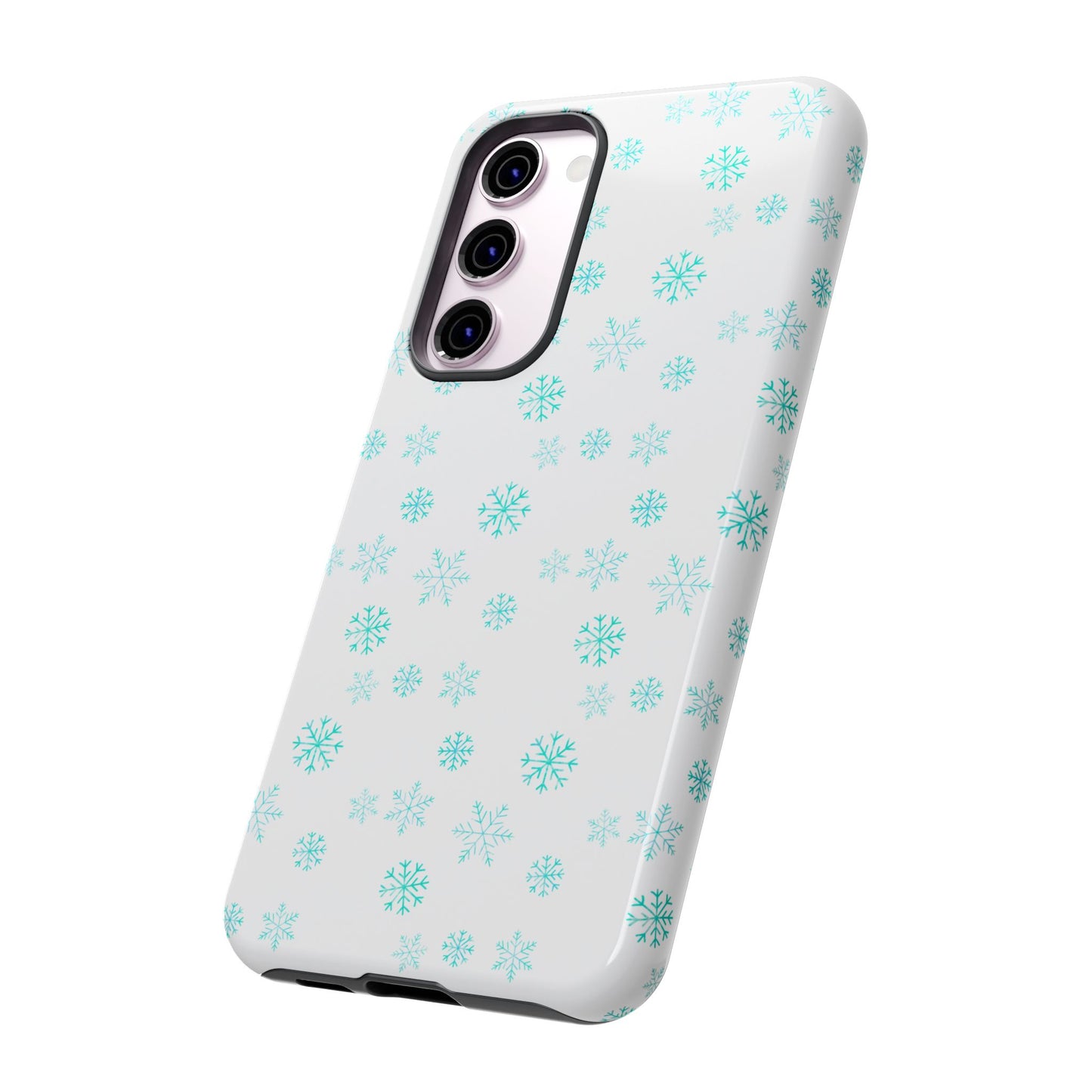 Snowy Blue #12 - Tough Cases iPhone Samsung Google Pixel - MahaCase