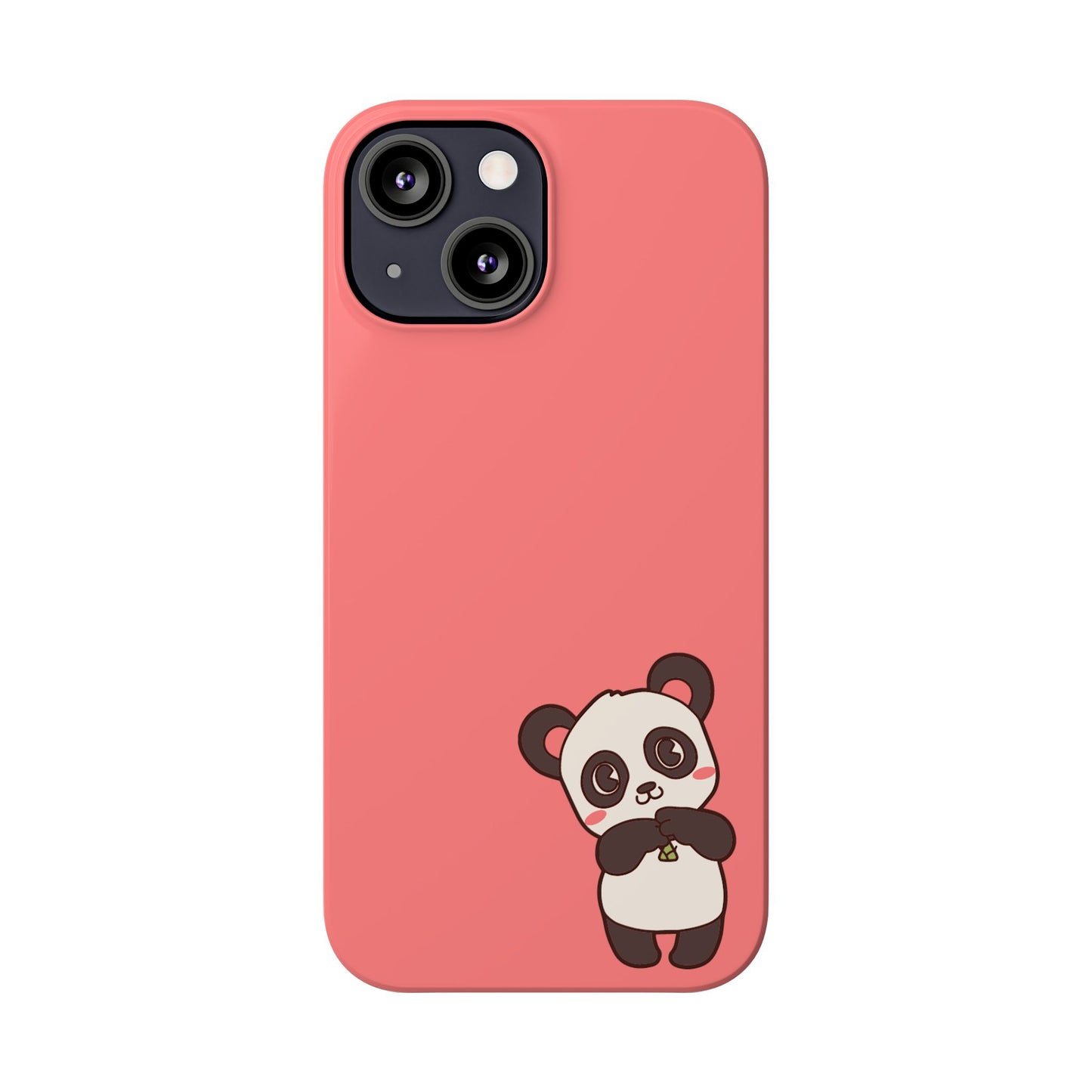 Cute Panda #36-Slim iPhone Cases - MahaCase