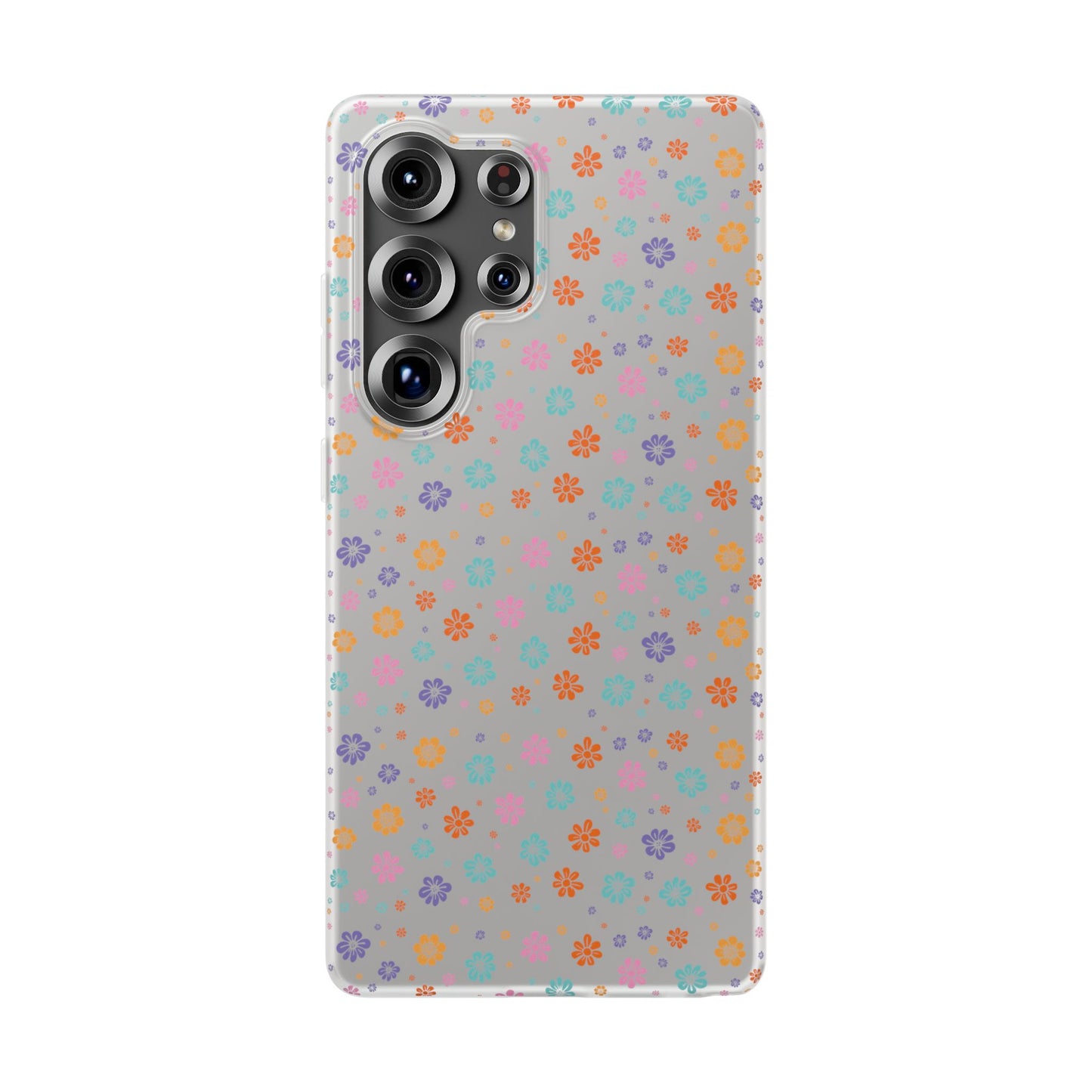 Colorful Spring Floral Flexi Case - Stylish Phone Protection - iPhone Samsung with Gift Packaging - MahaCase