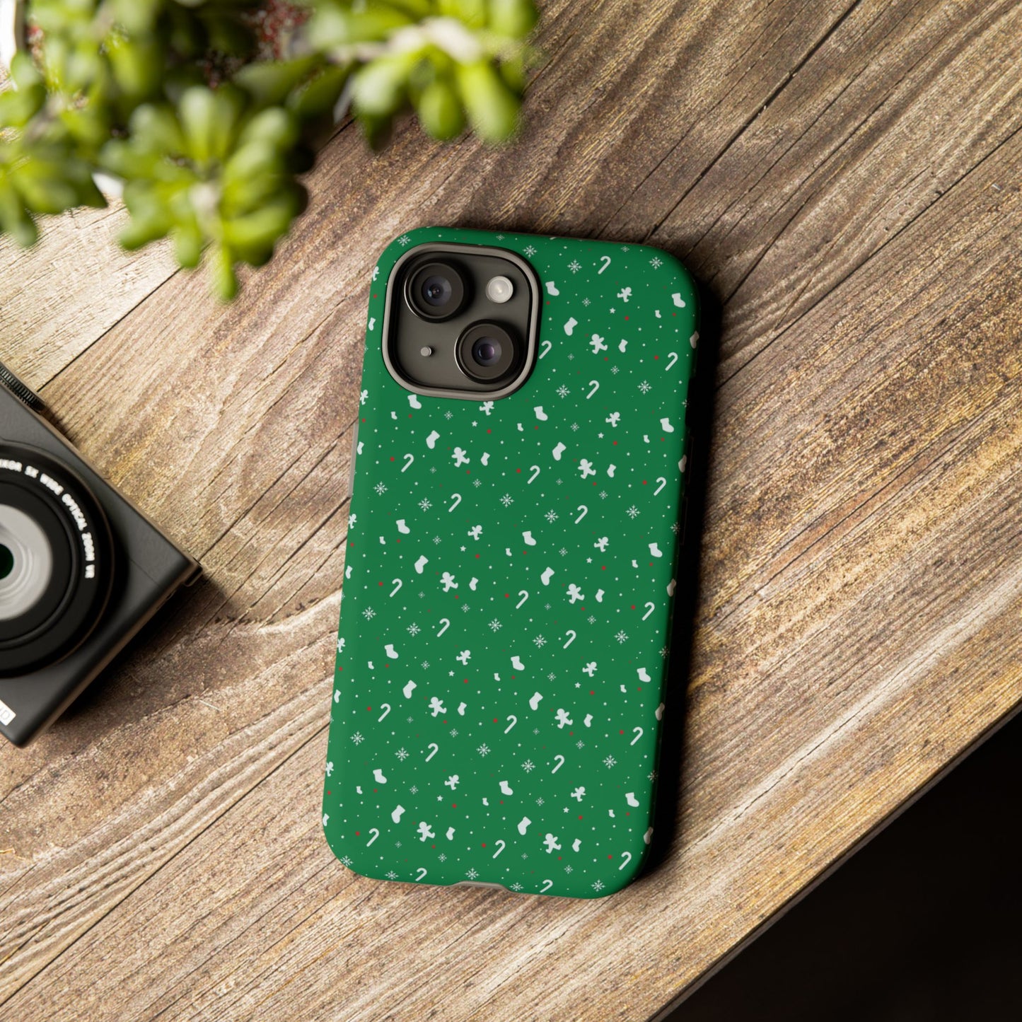 Candy Cane Blizzard #24 - Tough Cases iPhone Samsung Google Pixel - MahaCase