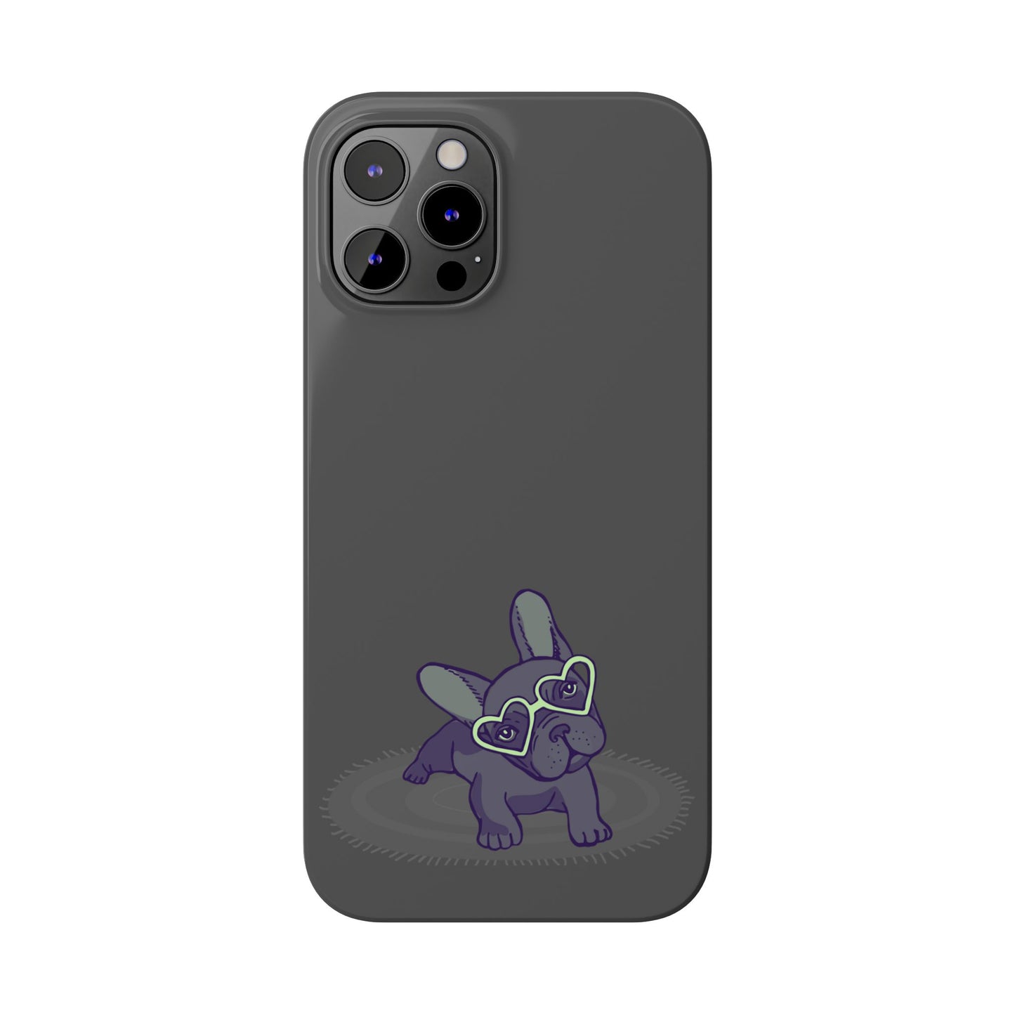Bulldog Puppy Slim iPhone Cases - MahaCase