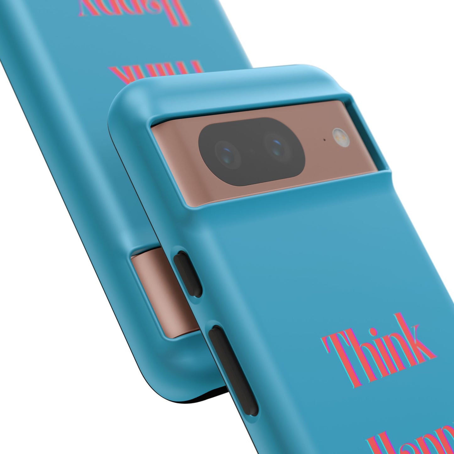 Think Happy Thoughts #24 Tough Cases iPhone Samsung Google Pixel - MahaCase