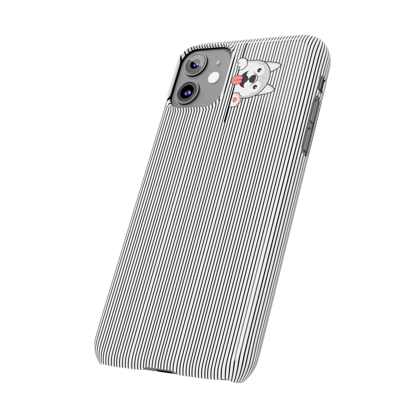 Cute Husky-Slim iPhone Cases - MahaCase