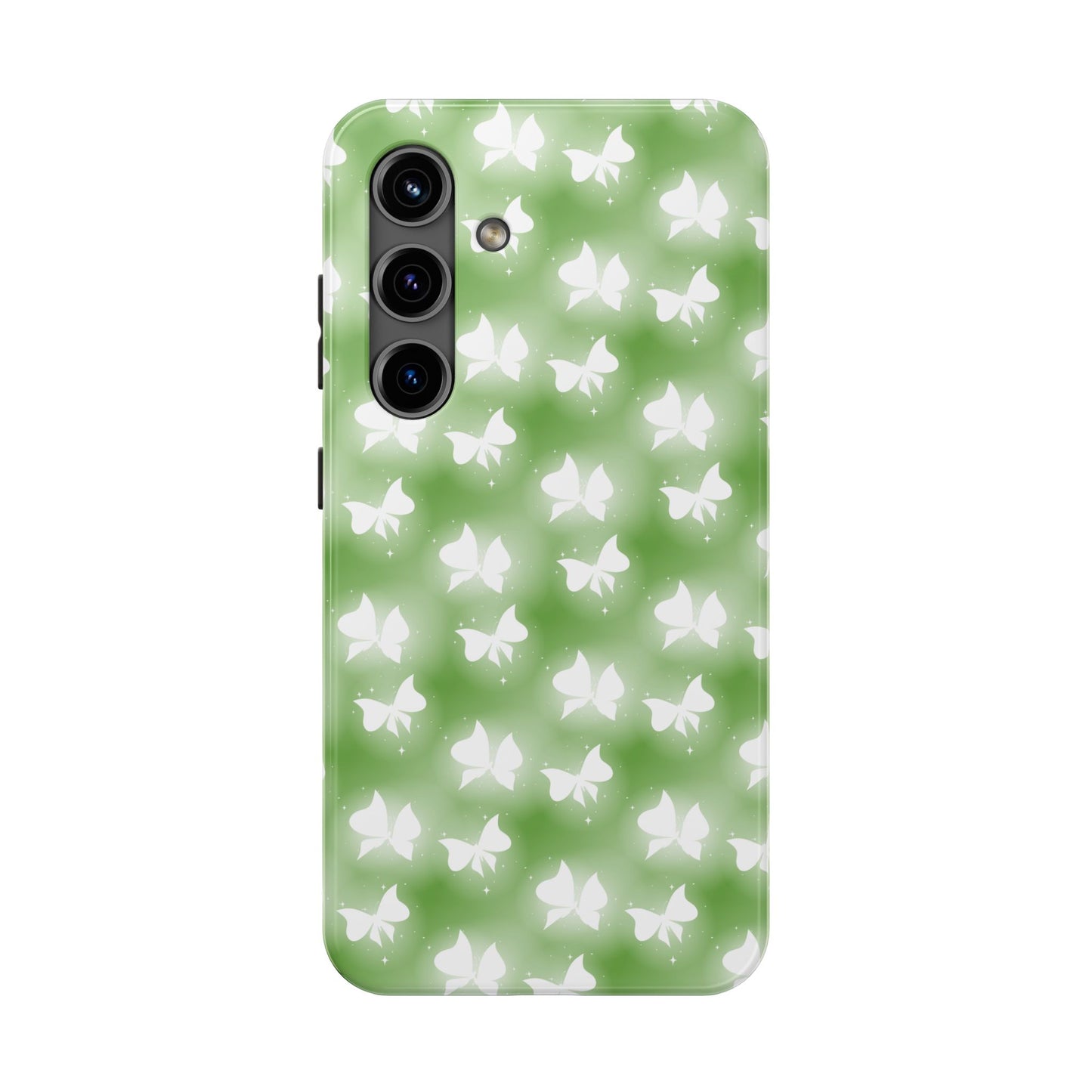 Nature-Inspired Tough Phone Case with Butterfly Design iPhone Samsung Galaxy - MahaCase