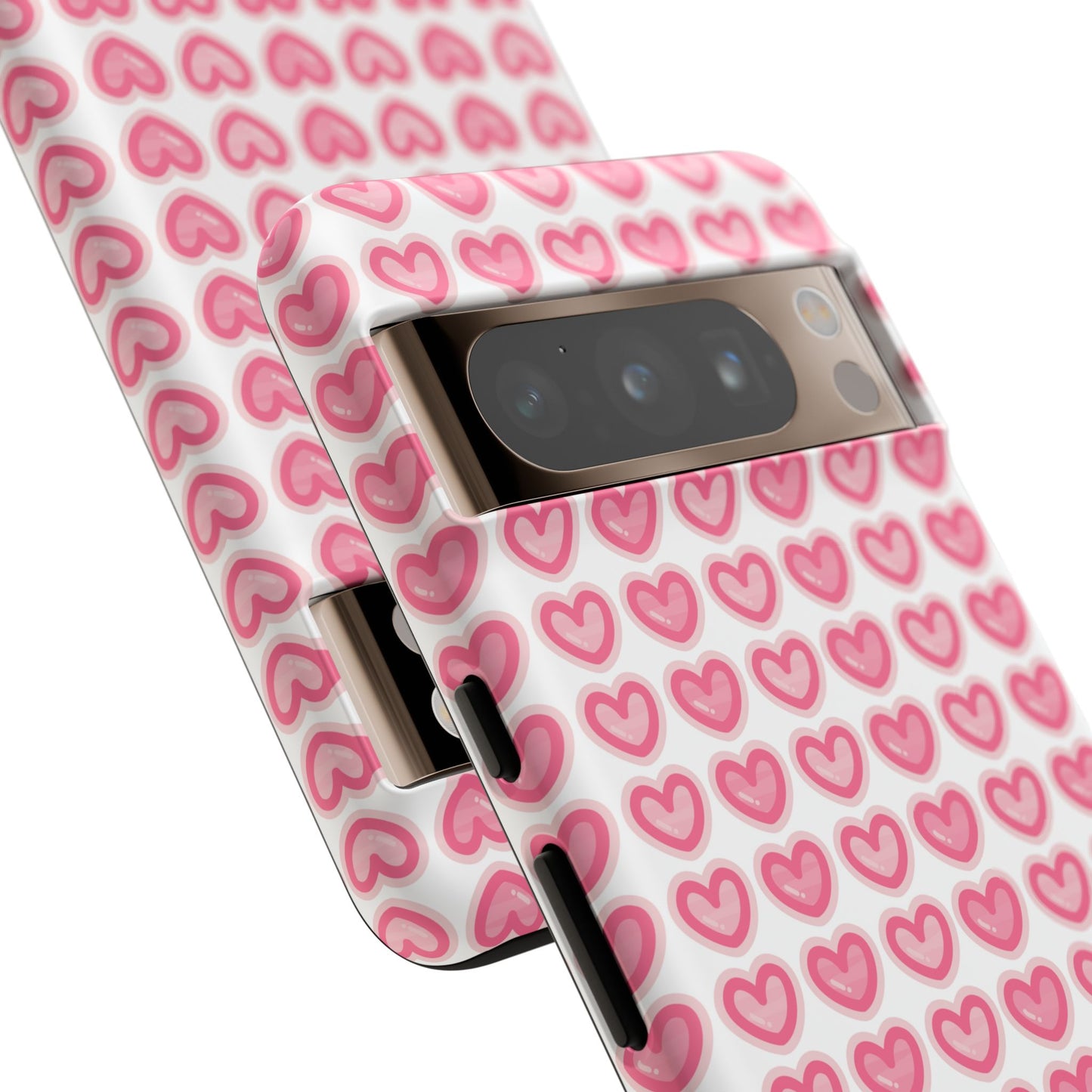 Hearts Pattern - Tough Cases iPhone Samsung Google Pixel - MahaCase