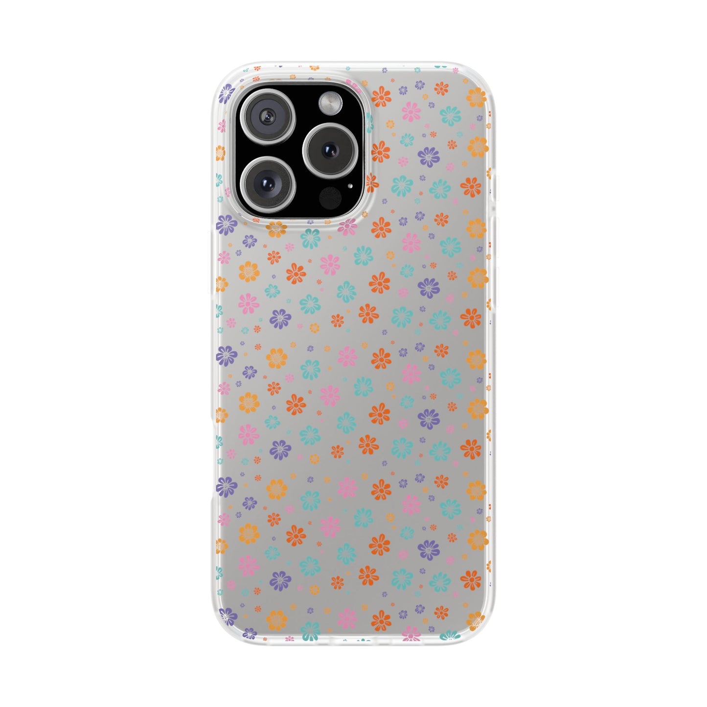 Colorful Spring Floral Flexi Case - Stylish Phone Protection - iPhone Samsung with Gift Packaging - MahaCase