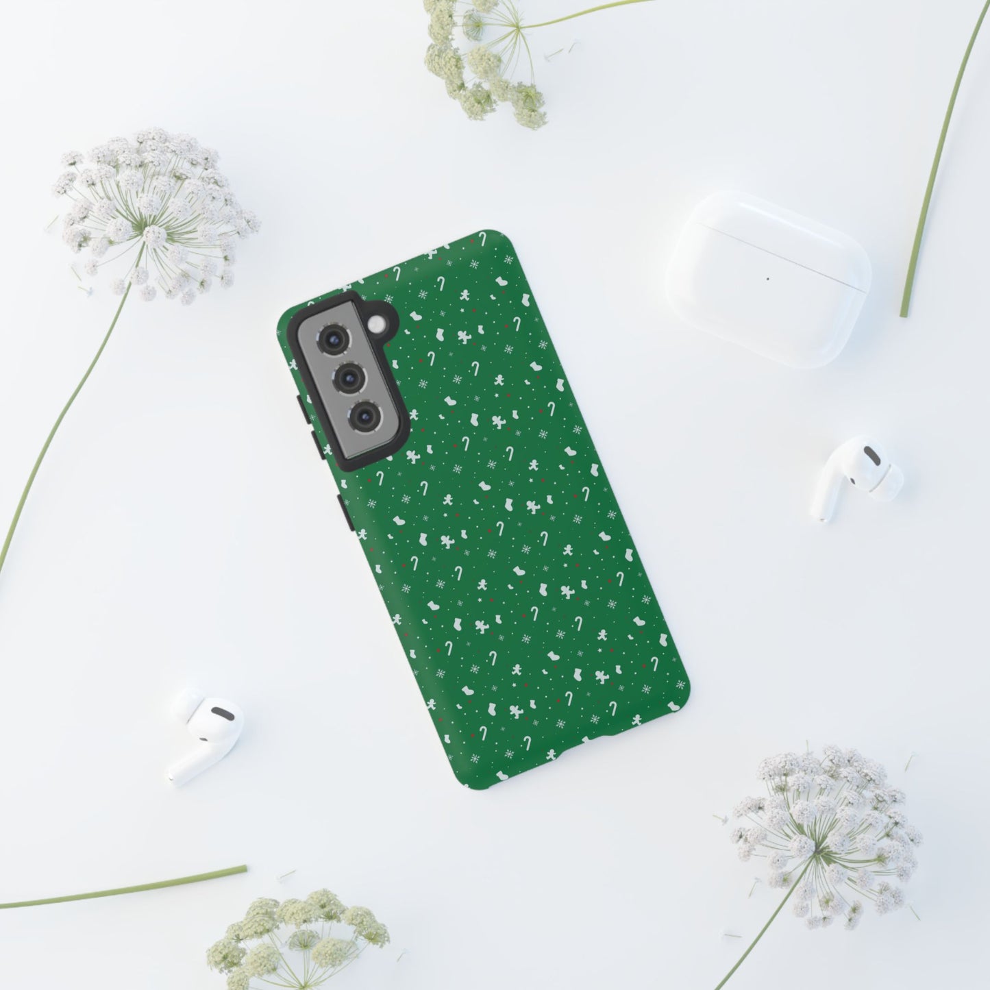 Candy Cane Blizzard #24 - Tough Cases iPhone Samsung Google Pixel - MahaCase
