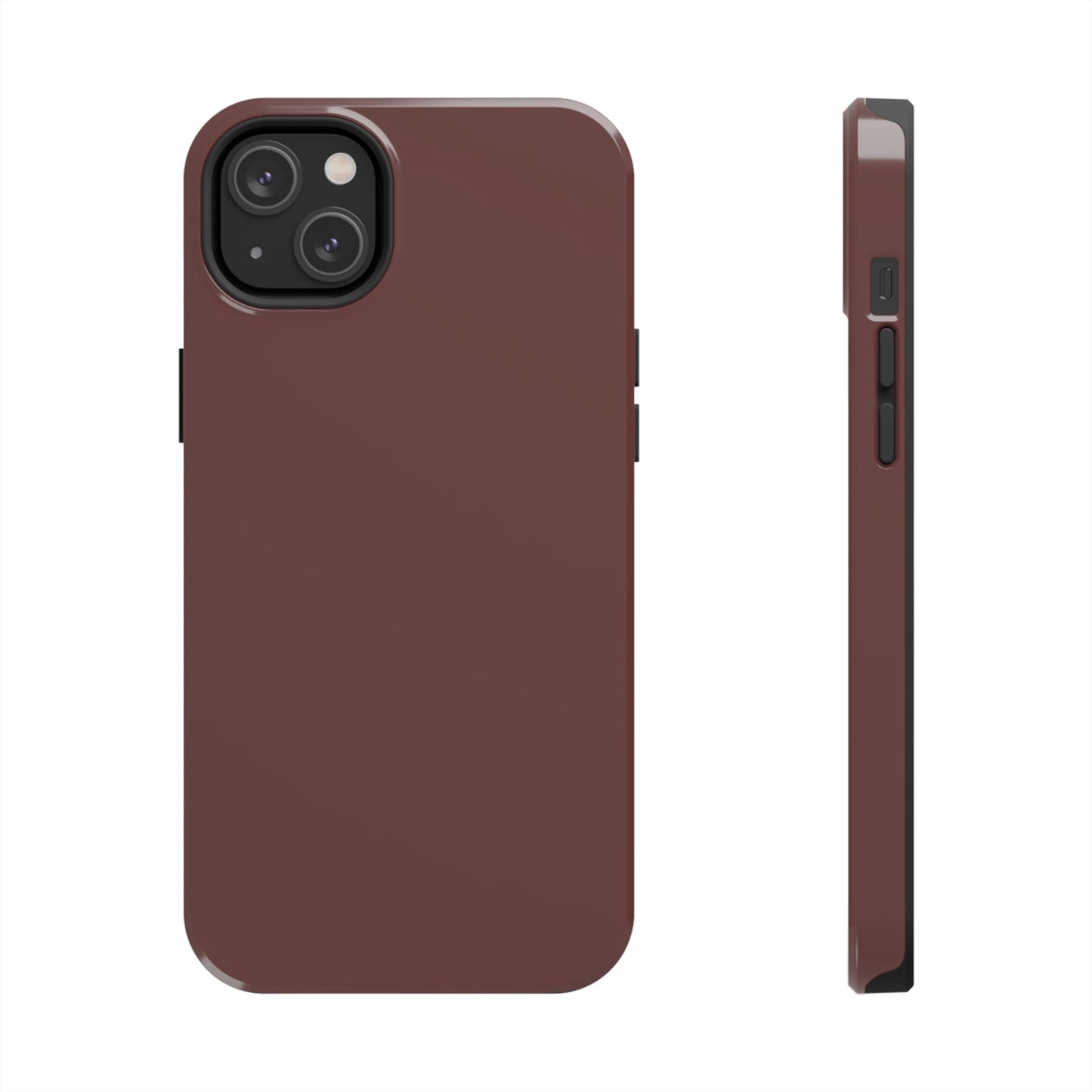 Phone Case - Garnet Color Fall 2025 Trending Color, Sturdy Phone Cases, Durable Cell Phone Covers, Trendy Gadget Protection, Unique Phone Accessories- iPhone, Samsung