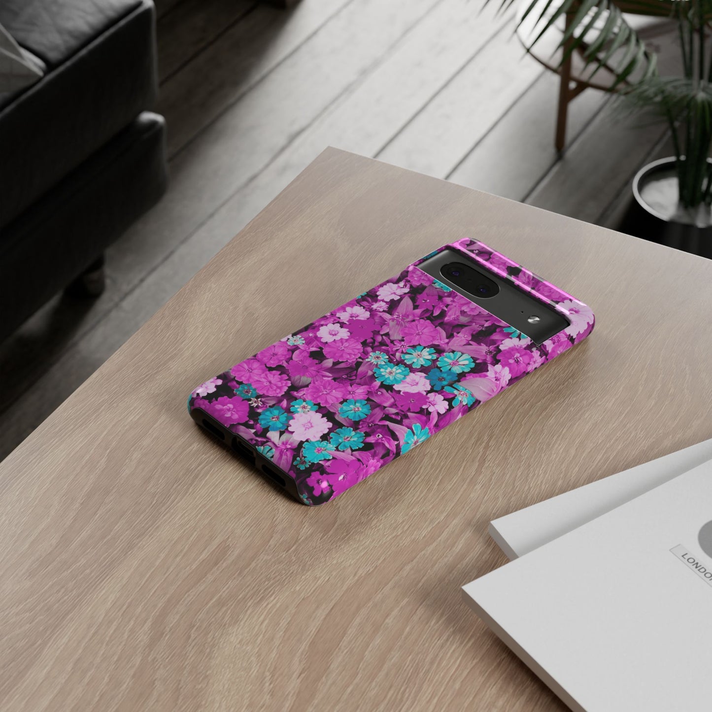 Lucid Flowers #22-Tough Cases iPhone Samsung Google Pixel - MahaCase