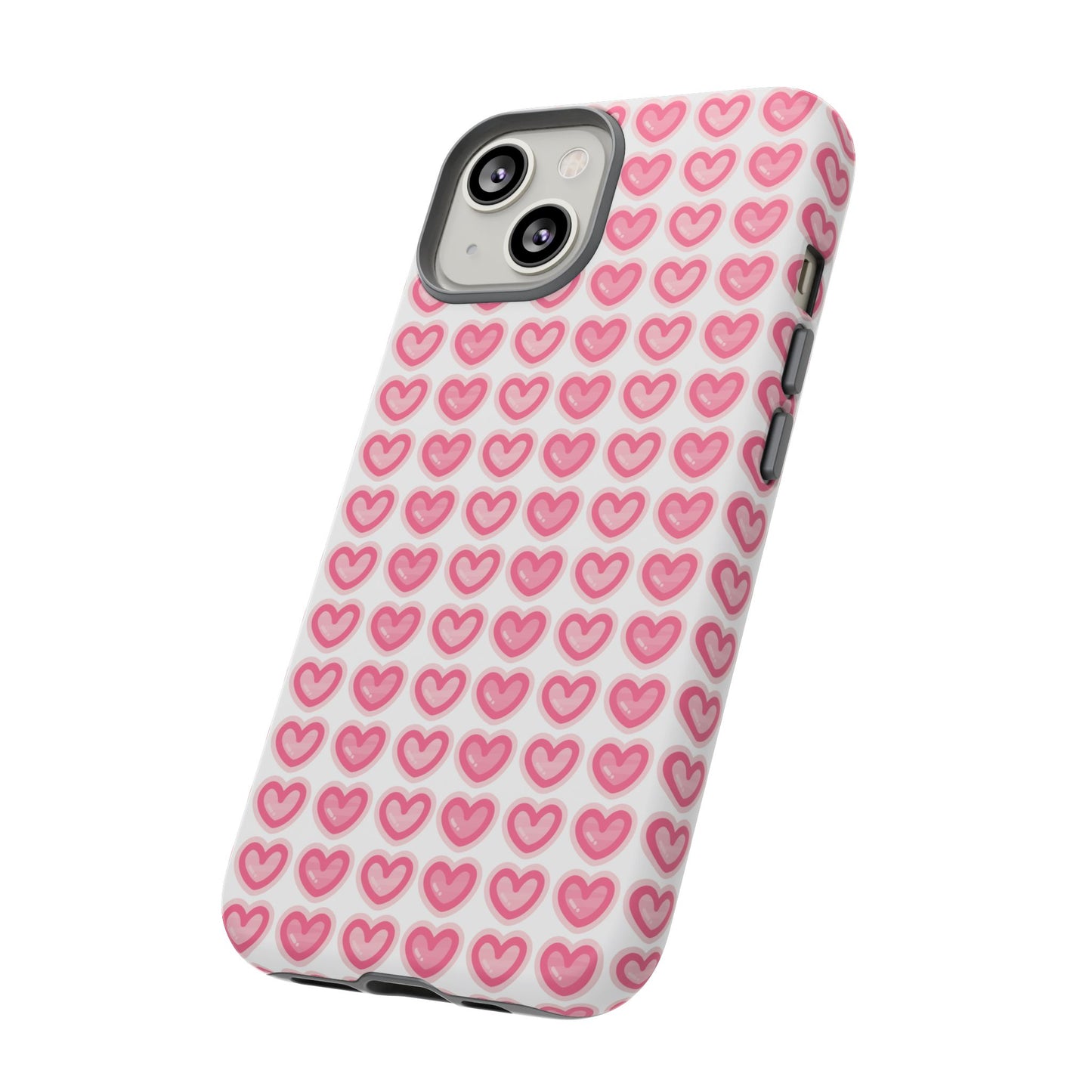 Hearts Pattern - Tough Cases iPhone Samsung Google Pixel - MahaCase