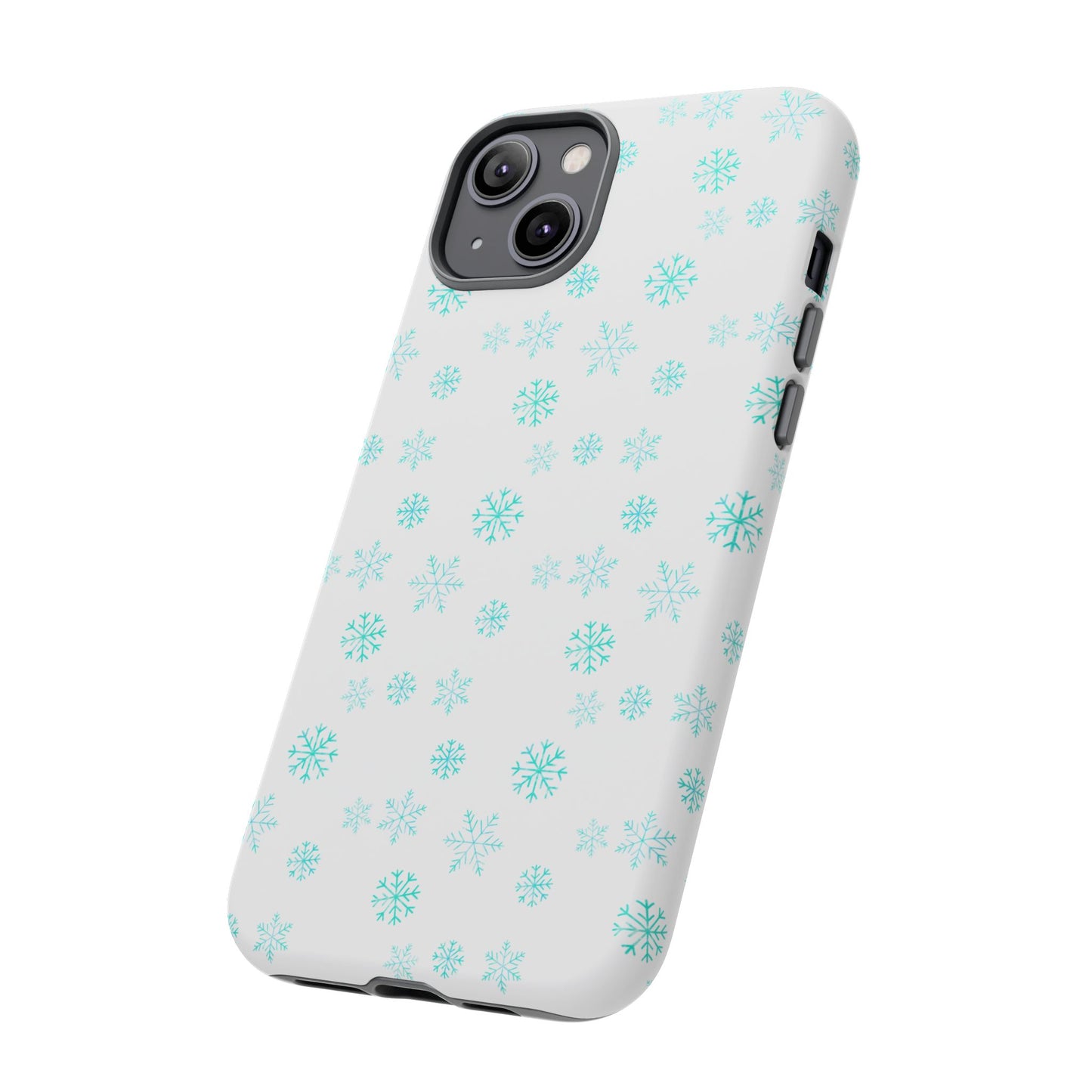 Snowy Blue #12 - Tough Cases iPhone Samsung Google Pixel - MahaCase