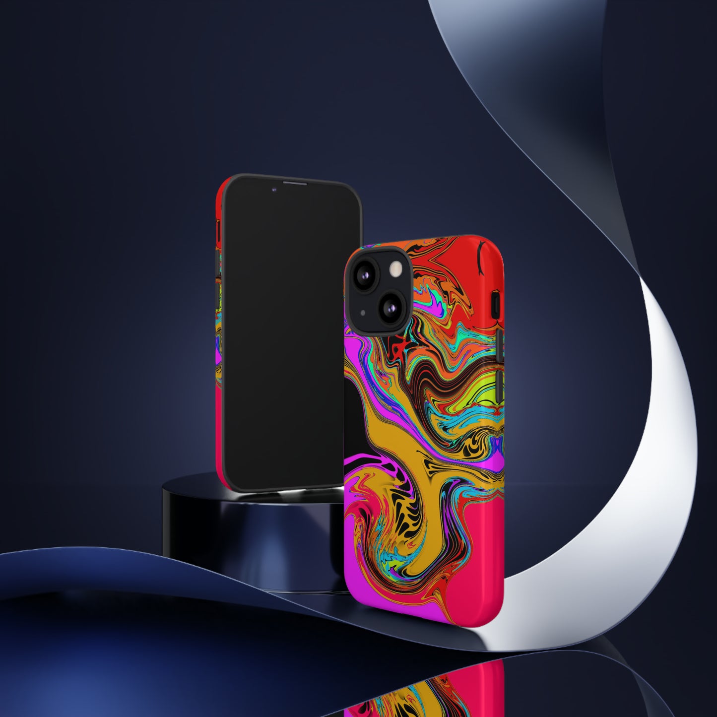 Color Swirl #23-Tough Cases - MahaCase