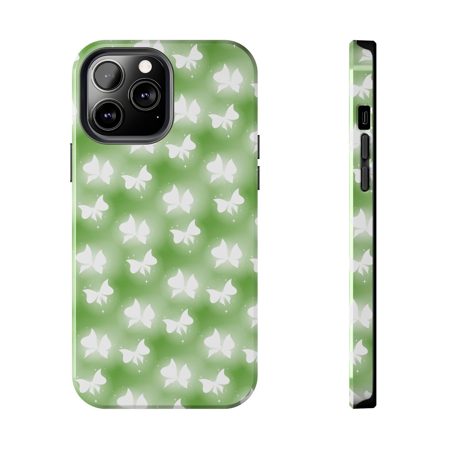 Nature-Inspired Tough Phone Case with Butterfly Design iPhone Samsung Galaxy - MahaCase