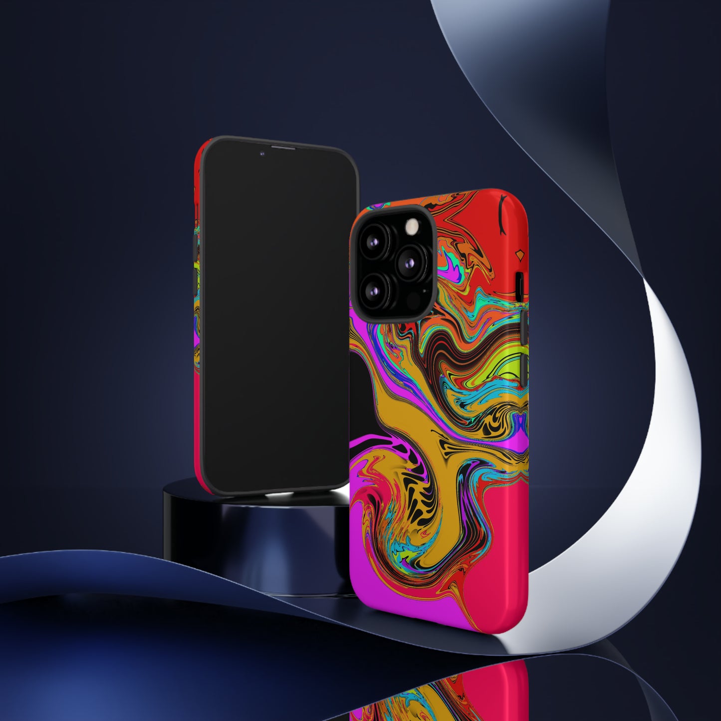 Color Swirl #23-Tough Cases - MahaCase