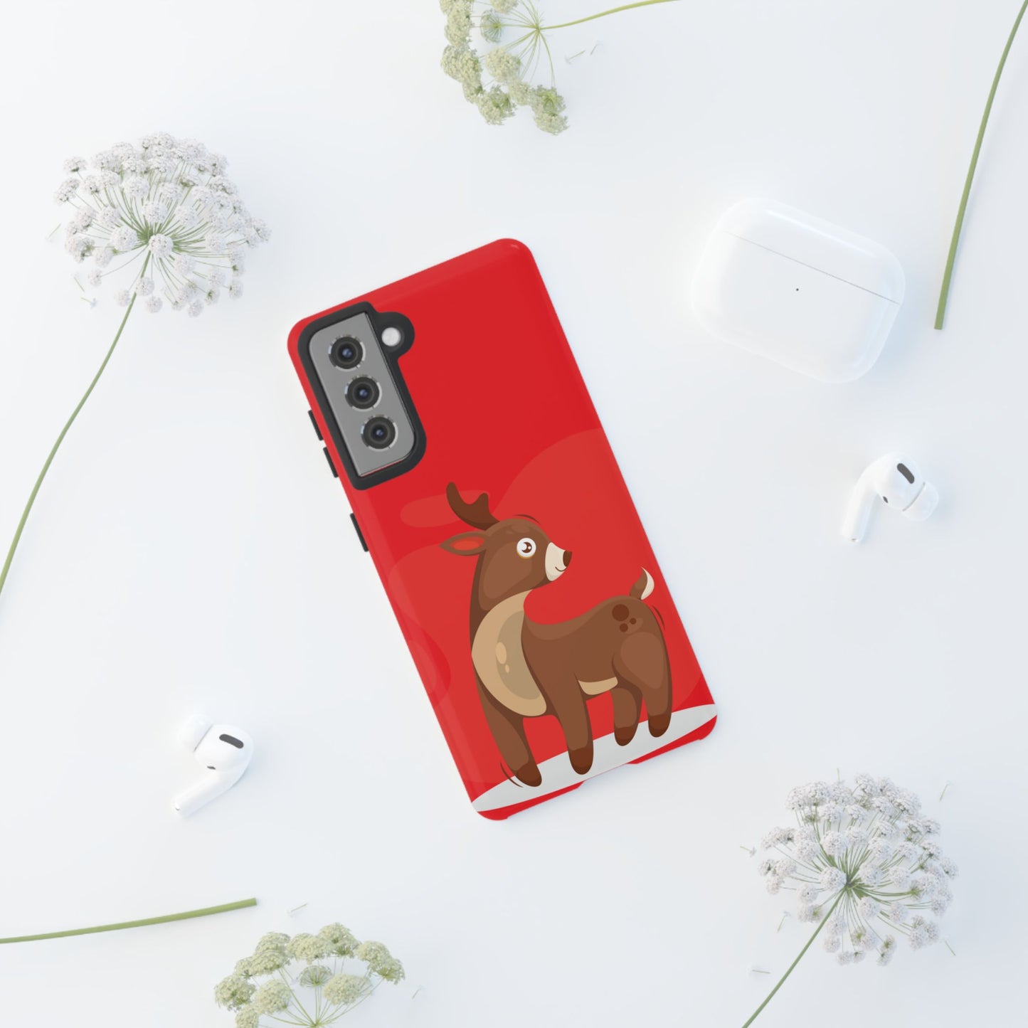 Merry Deer #22-Tough Cases iPhone Samsung Google Pixel - MahaCase