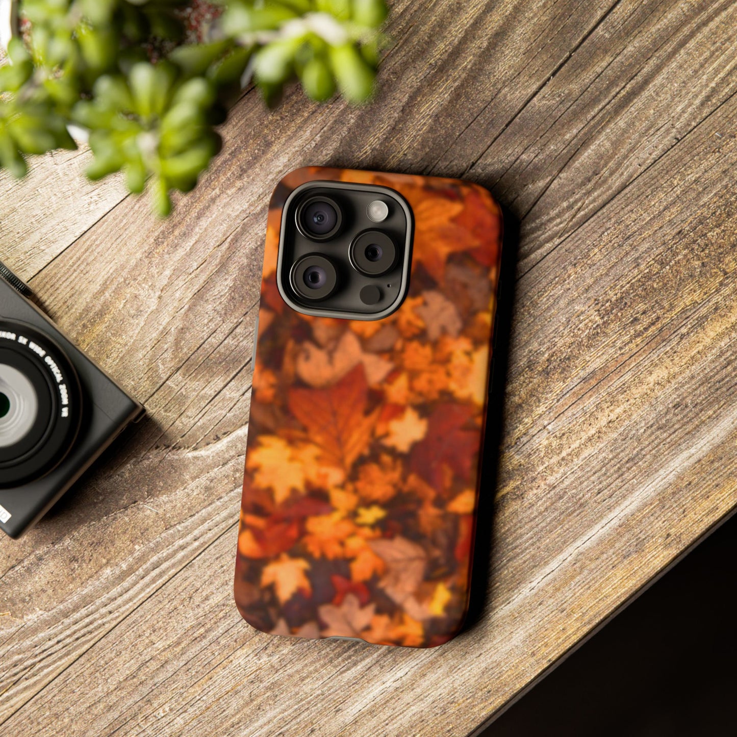 Blurred Autumn - Tough Cases iPhone Samsung Google Pixel - MahaCase