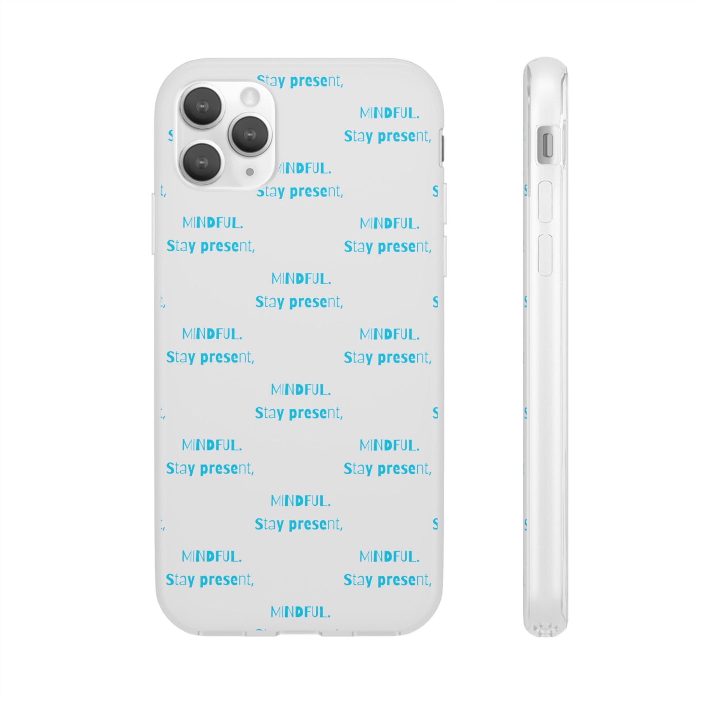 Stay Present Mindful #12 Flexi Cases iPhone Samsung Gift Packaging - MahaCase