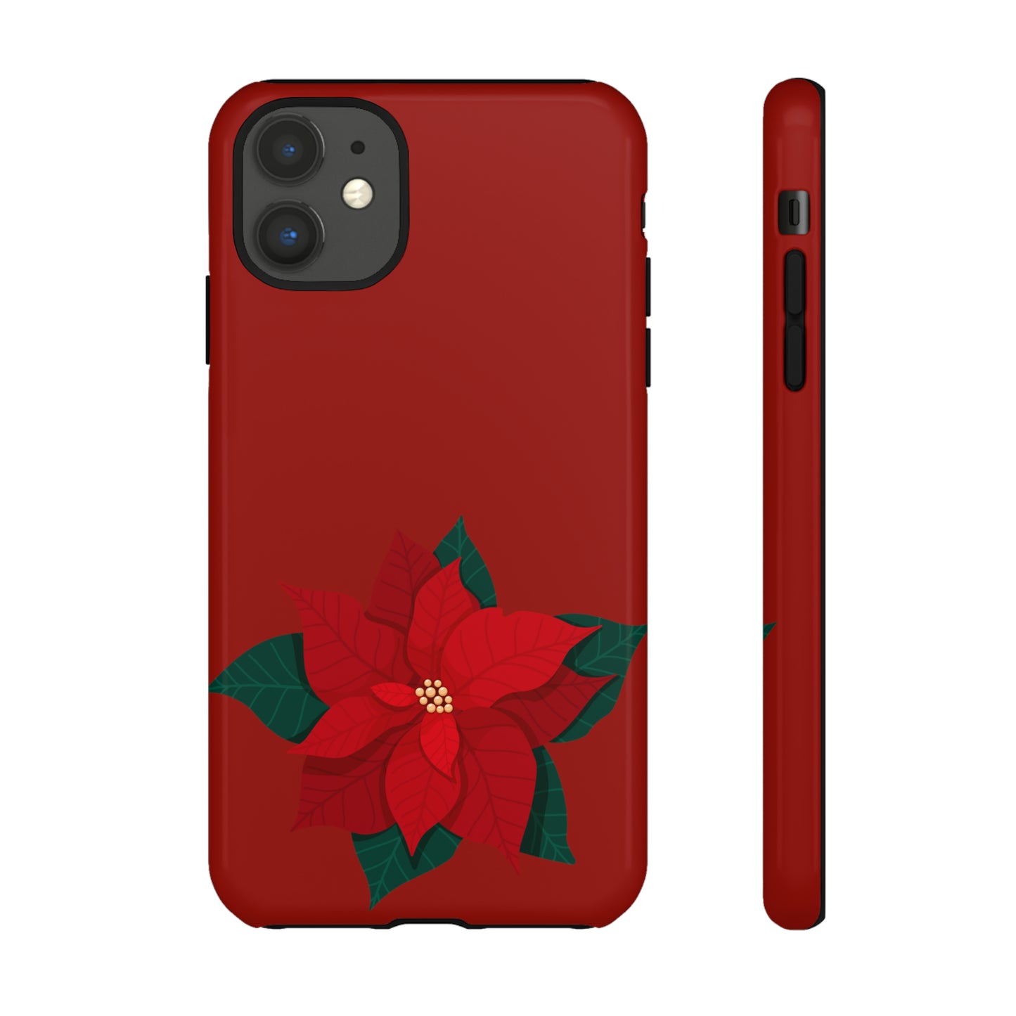 Poinsettia Charm #12-Tough Cases - MahaCase