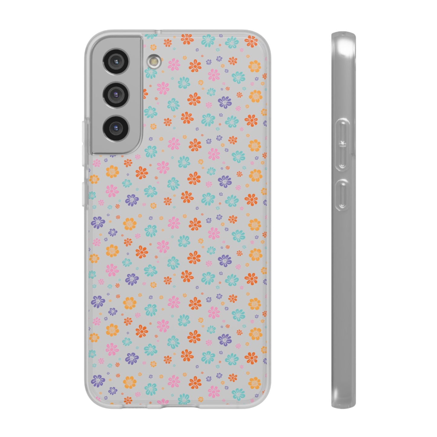 Colorful Spring Floral Flexi Case - Stylish Phone Protection - iPhone Samsung with Gift Packaging - MahaCase