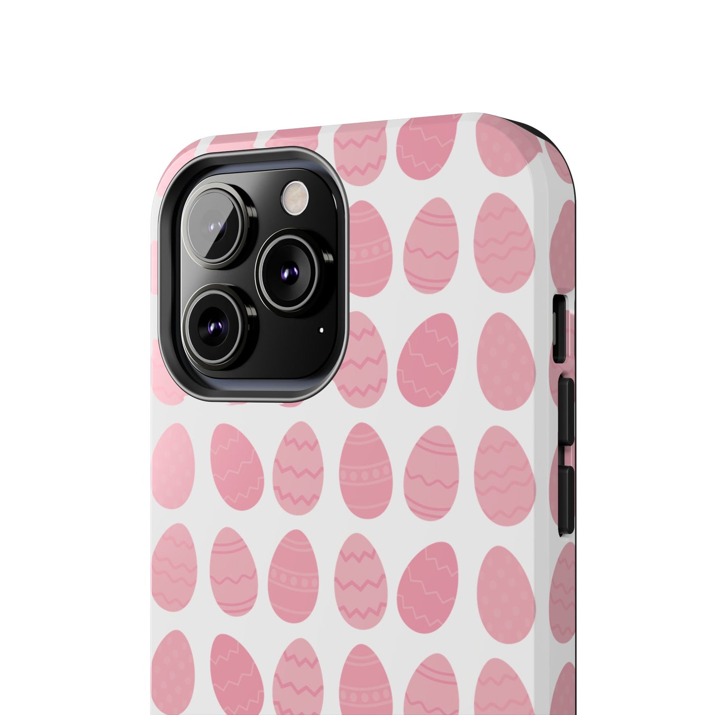 Pink Easter Egg Tough Phone Cases - Durable Protection for Spring Celebrations iPhone Samsung Galaxy - MahaCase